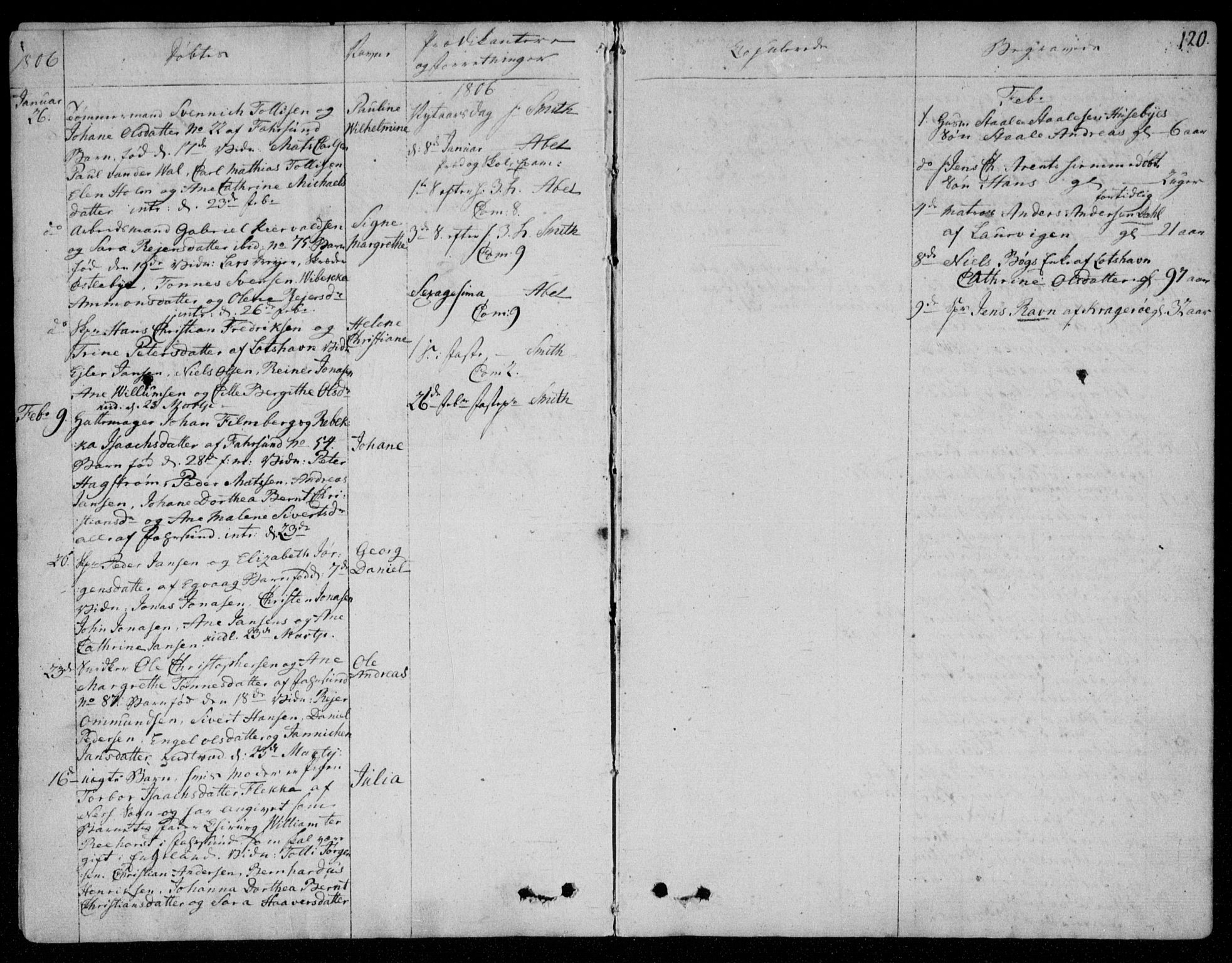 Farsund sokneprestkontor, SAK/1111-0009/F/Fa/L0001: Parish register (official) no. A 1, 1784-1815, p. 120