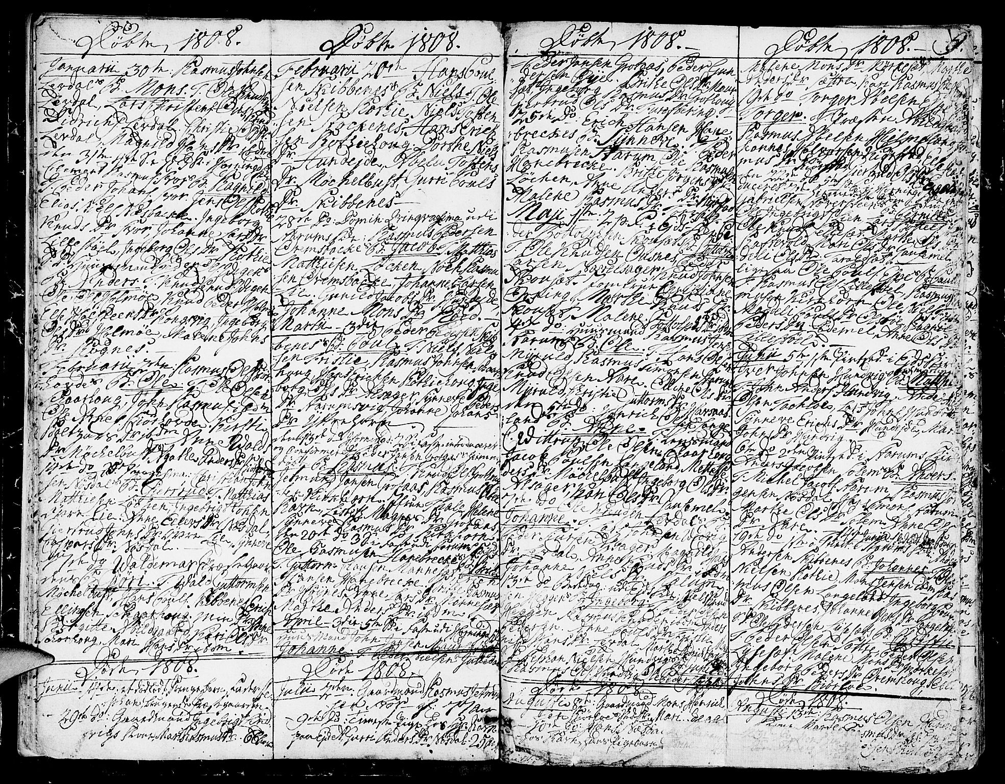 Eid sokneprestembete, AV/SAB-A-82301/H/Haa/Haaa/L0004: Parish register (official) no. A 4, 1806-1815, p. 9