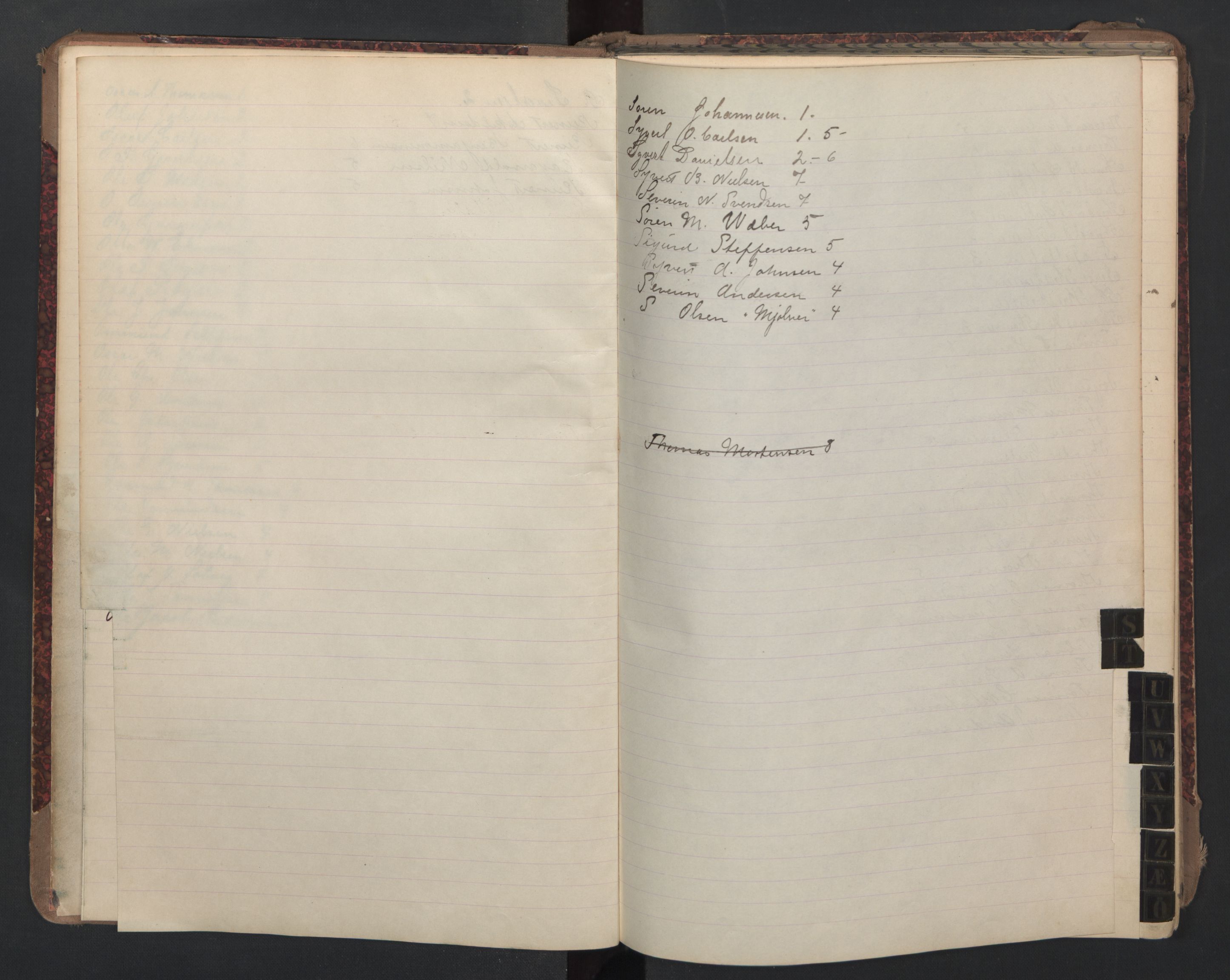 Lillesand mønstringskrets, AV/SAK-2031-0014/G/Ga/L0003: Mønstringsjournal med register, W-24, 1895-1940, p. 12