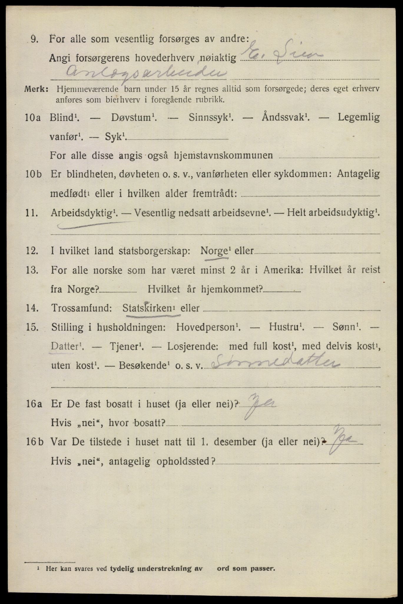 SAO, 1920 census for Eidsvoll, 1920, p. 6456