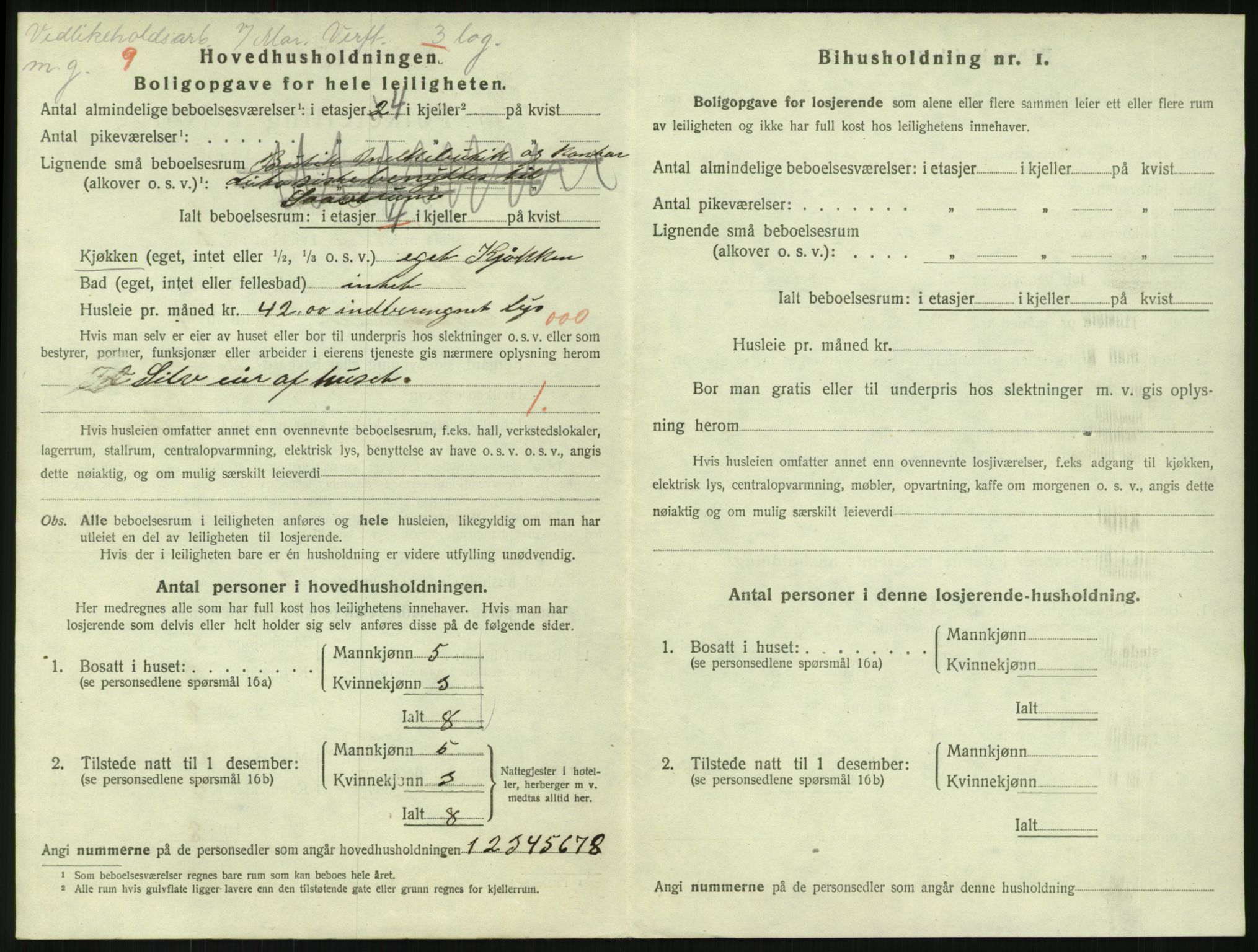 SAKO, 1920 census for Horten, 1920, p. 3790