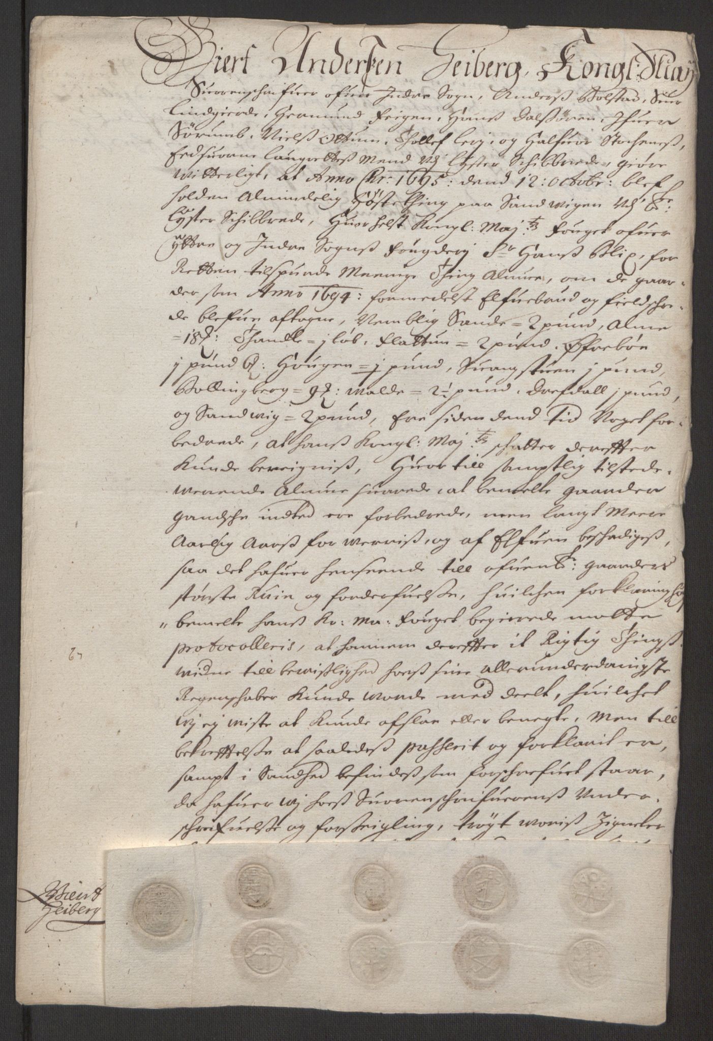 Rentekammeret inntil 1814, Reviderte regnskaper, Fogderegnskap, AV/RA-EA-4092/R52/L3308: Fogderegnskap Sogn, 1695, p. 341