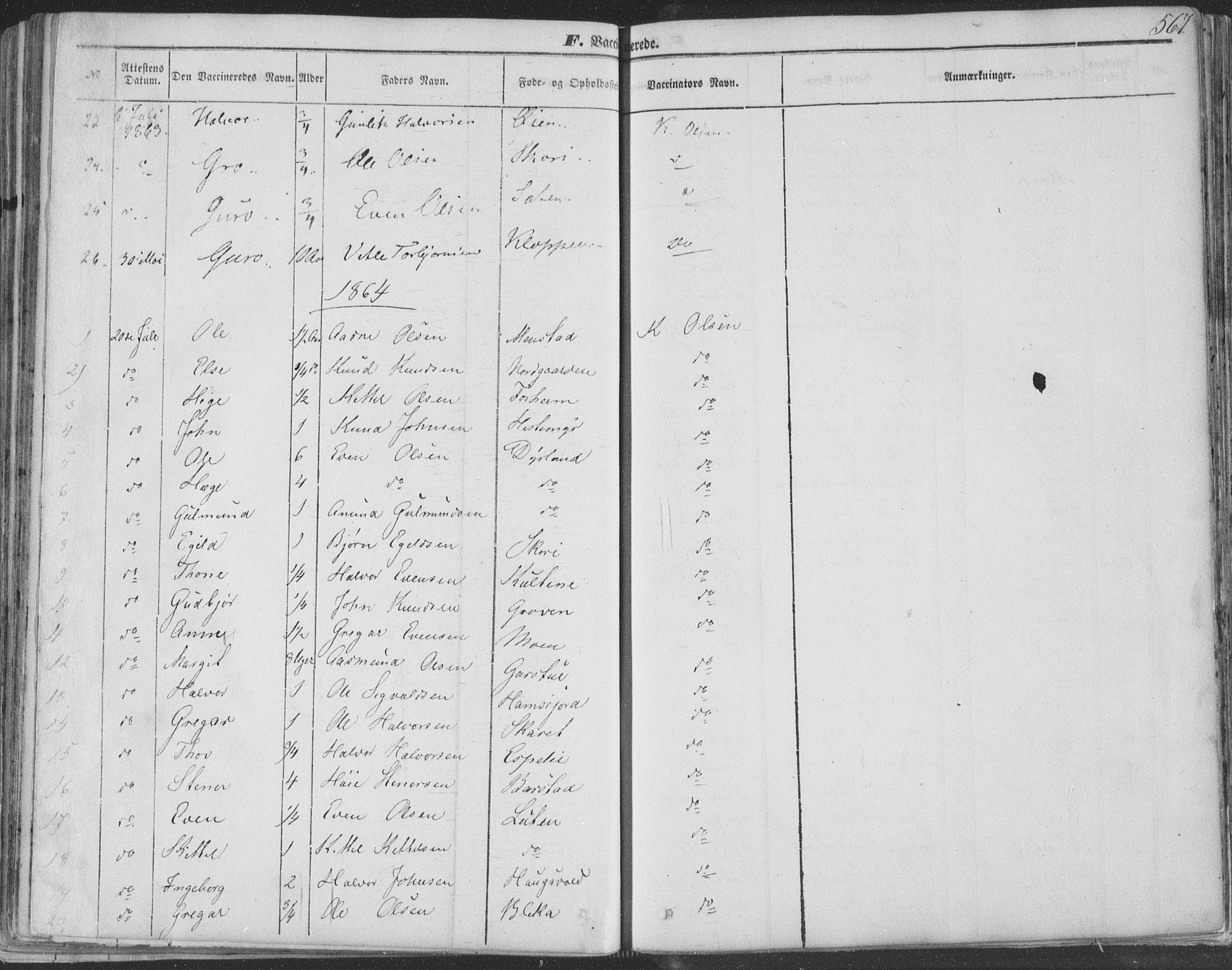 Seljord kirkebøker, SAKO/A-20/F/Fa/L012b: Parish register (official) no. I 12B, 1850-1865, p. 567