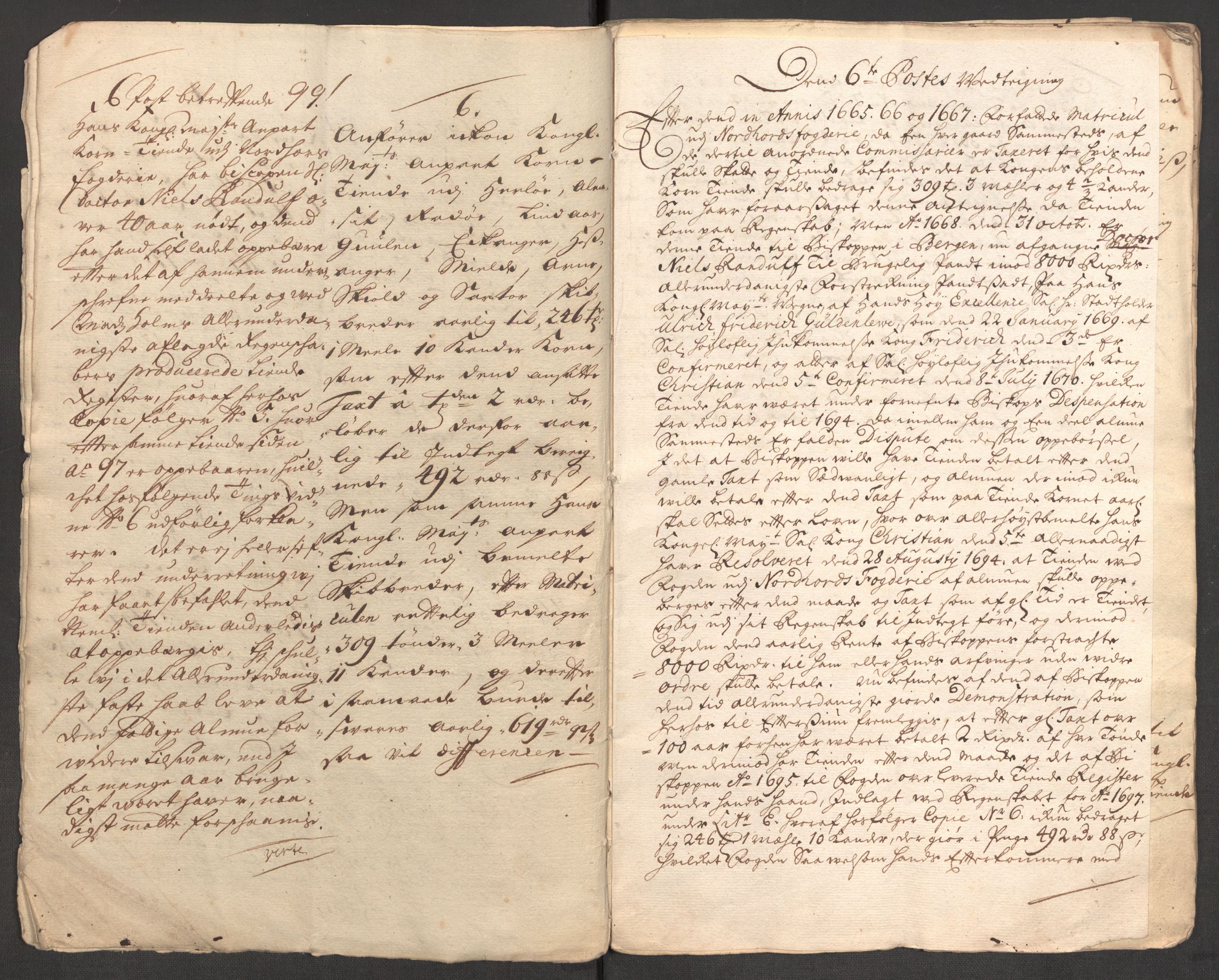 Rentekammeret inntil 1814, Reviderte regnskaper, Fogderegnskap, RA/EA-4092/R51/L3184: Fogderegnskap Nordhordland og Voss, 1698-1699, p. 451