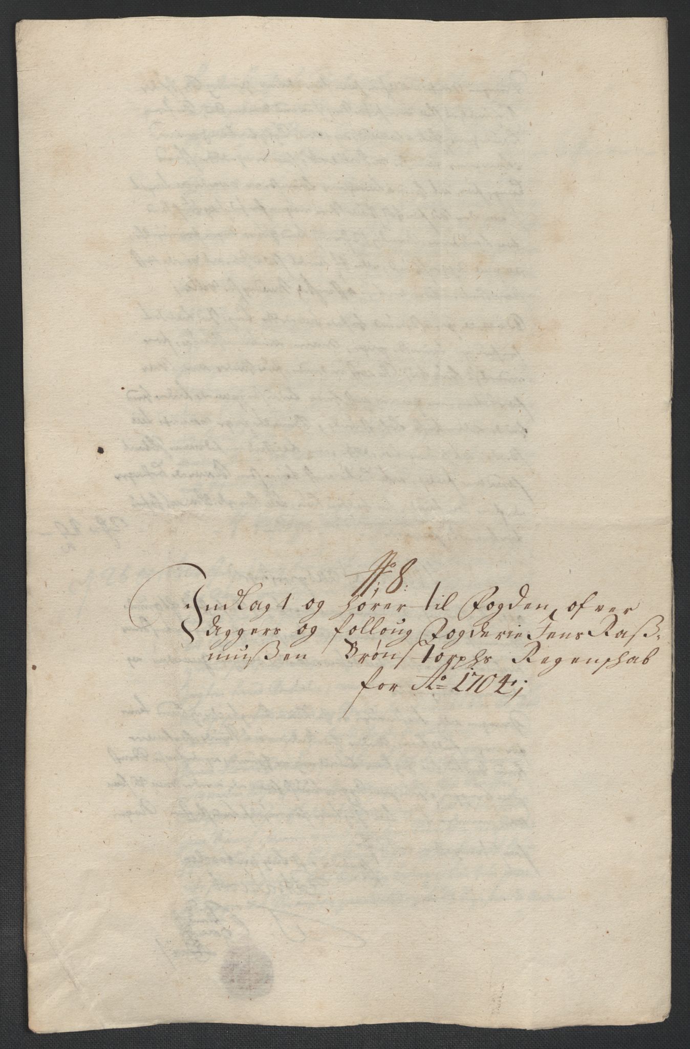 Rentekammeret inntil 1814, Reviderte regnskaper, Fogderegnskap, RA/EA-4092/R10/L0445: Fogderegnskap Aker og Follo, 1703-1704, p. 351