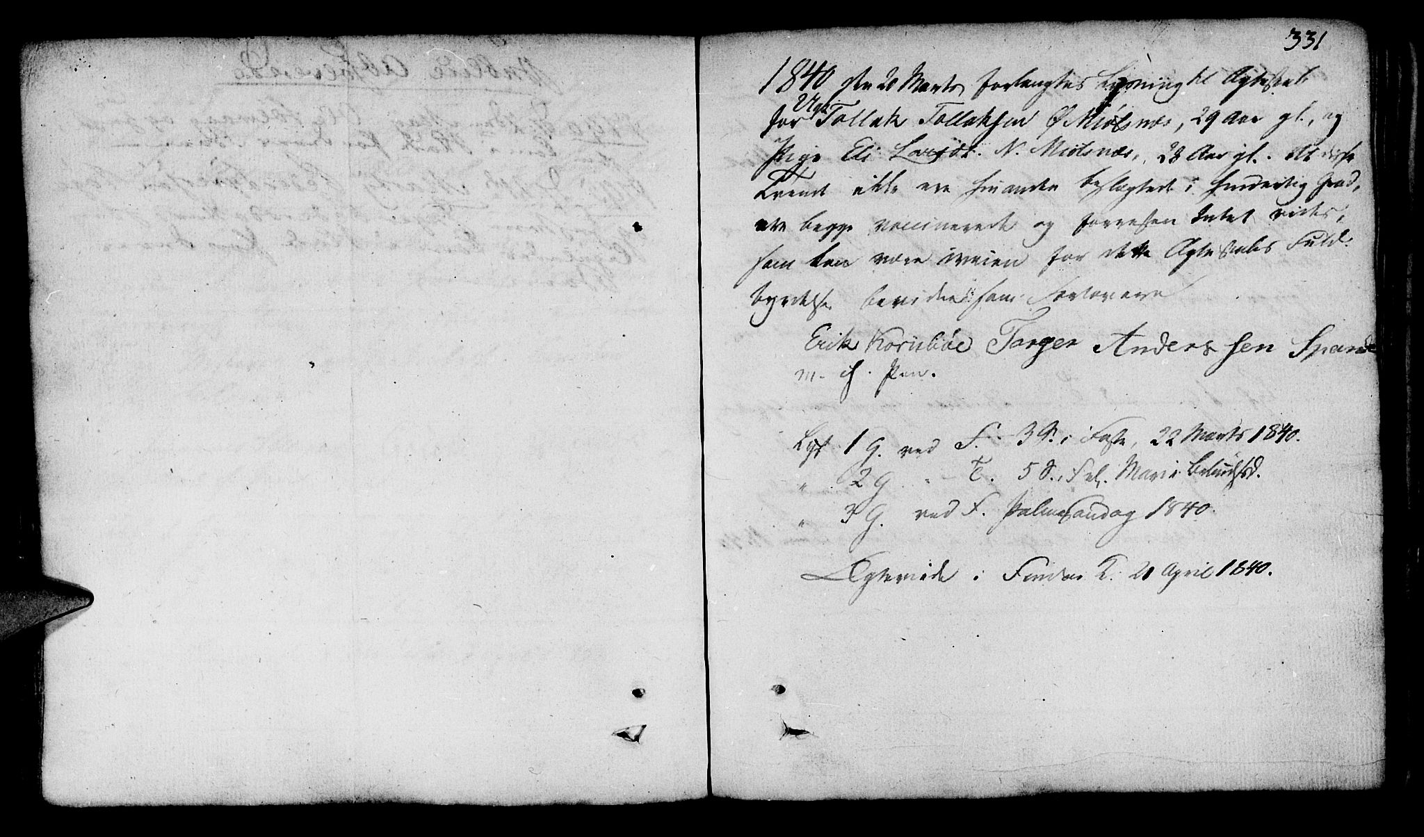 Finnøy sokneprestkontor, SAST/A-101825/H/Ha/Haa/L0005: Parish register (official) no. A 5, 1773-1816, p. 331