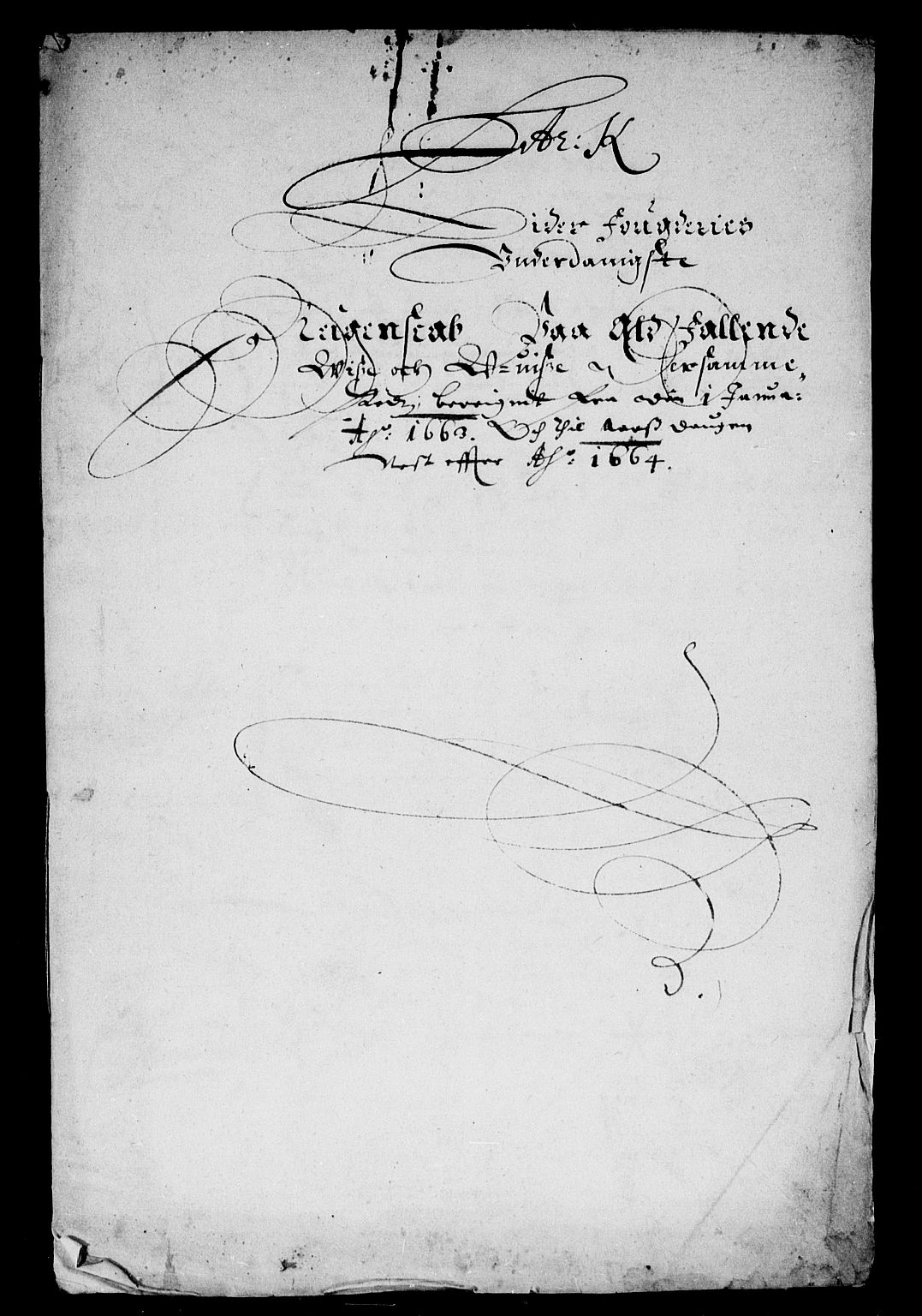Rentekammeret inntil 1814, Reviderte regnskaper, Stiftamtstueregnskaper, Landkommissariatet på Akershus og Akershus stiftamt, AV/RA-EA-5869/R/Ra/L0014: Landkommissariatet på Akershus, 1663