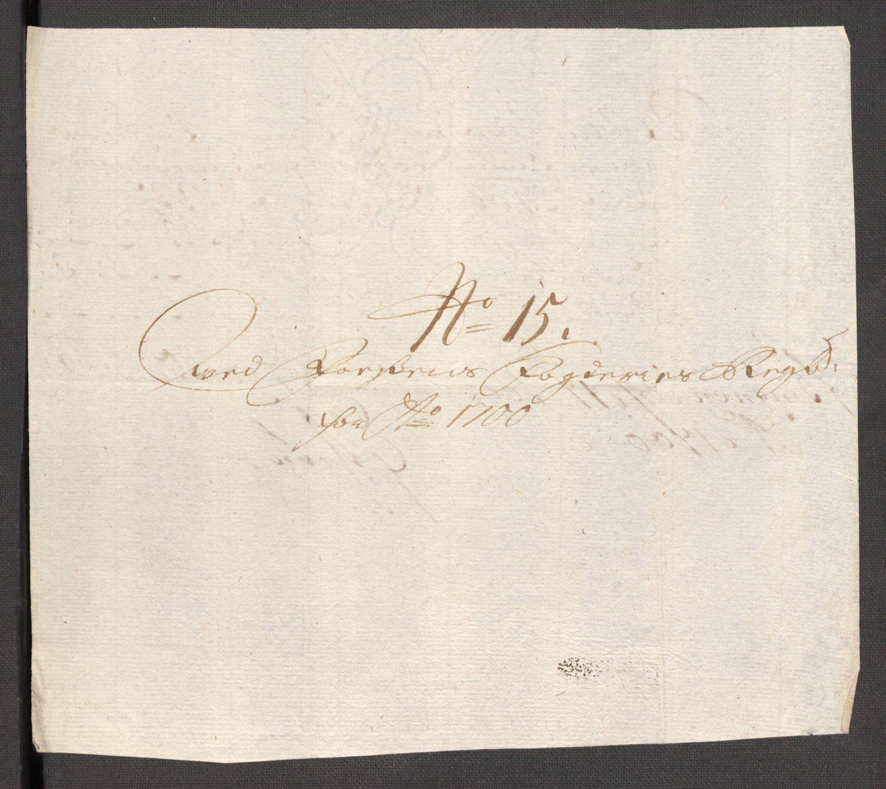 Rentekammeret inntil 1814, Reviderte regnskaper, Fogderegnskap, RA/EA-4092/R57/L3854: Fogderegnskap Fosen, 1700-1701, p. 152