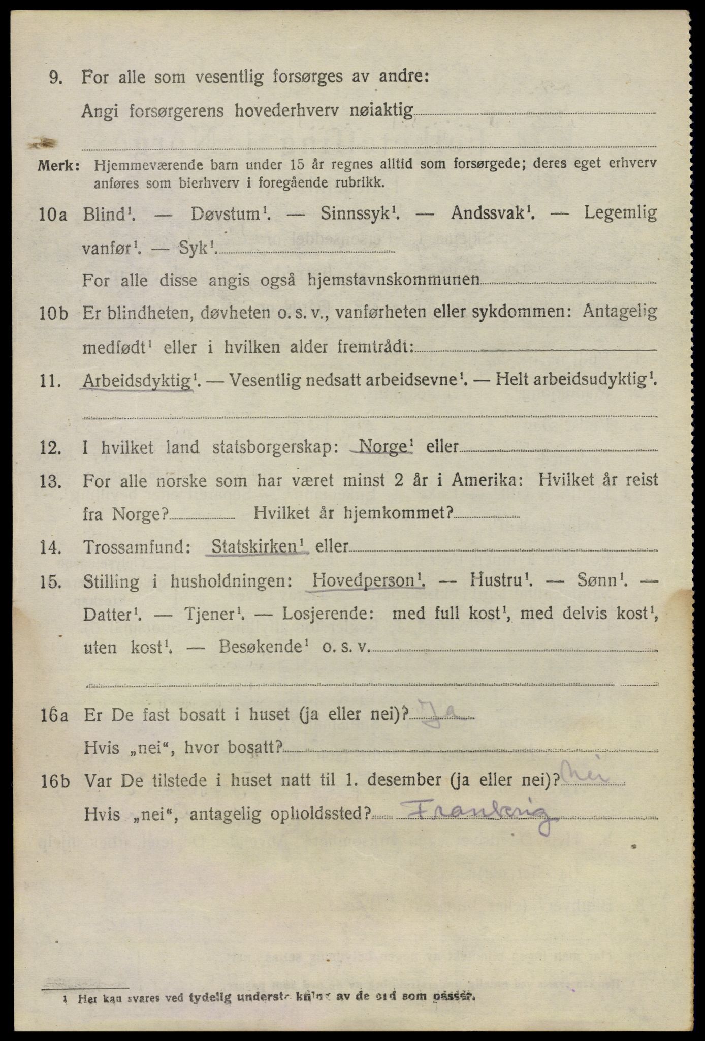 SAO, 1920 census for Bærum, 1920, p. 18191