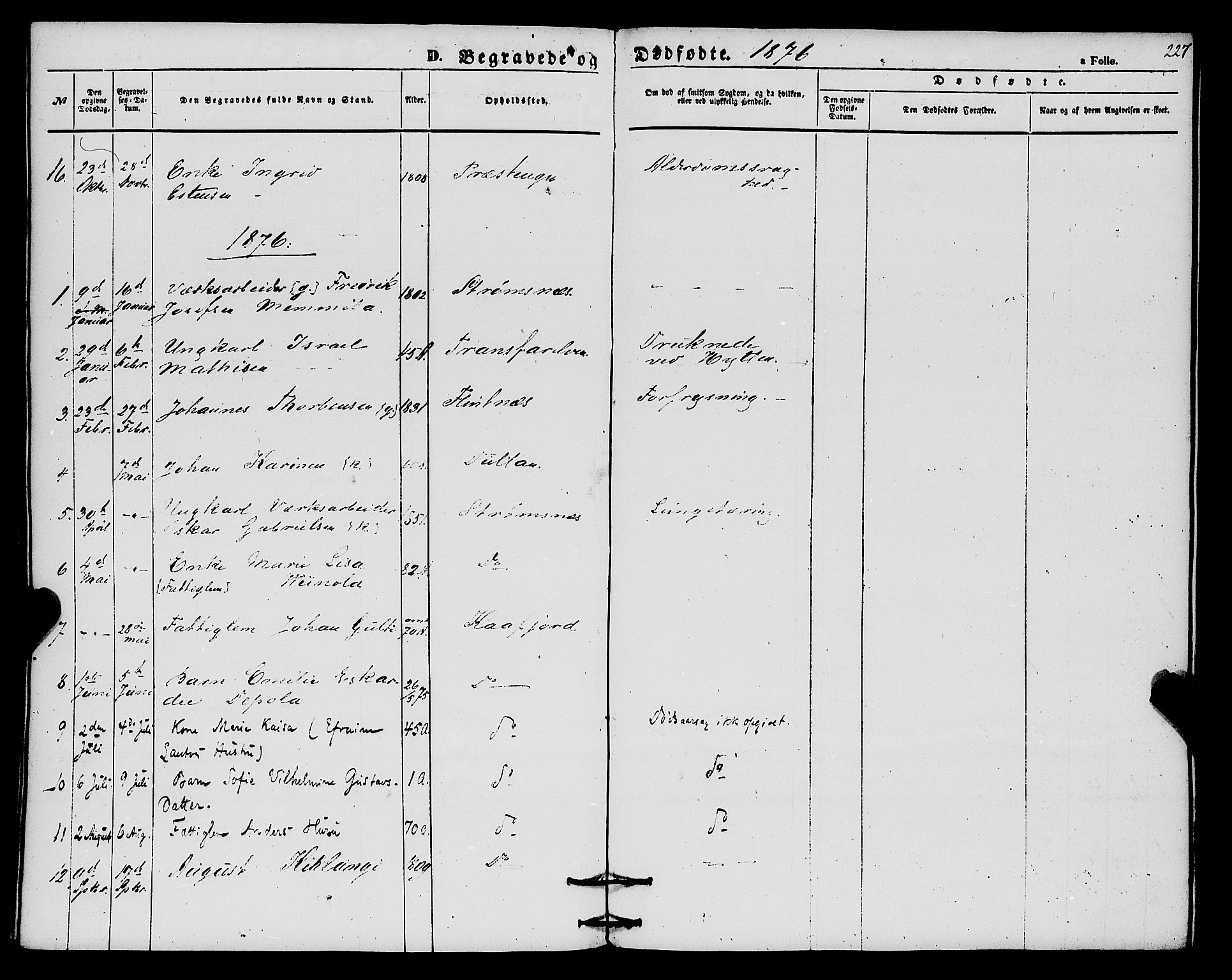 Alta sokneprestkontor, AV/SATØ-S-1338/H/Ha/L0004.kirke: Parish register (official) no. 4, 1858-1880, p. 227