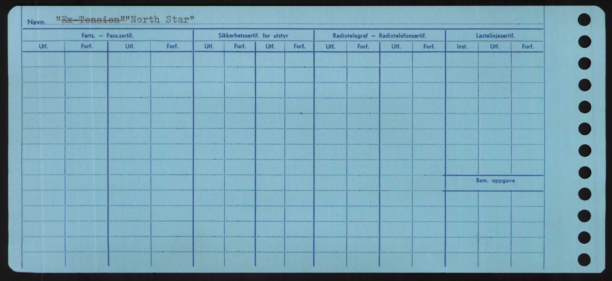 Sjøfartsdirektoratet med forløpere, Skipsmålingen, RA/S-1627/H/Hd/L0027: Fartøy, Norhop-Nør, p. 198