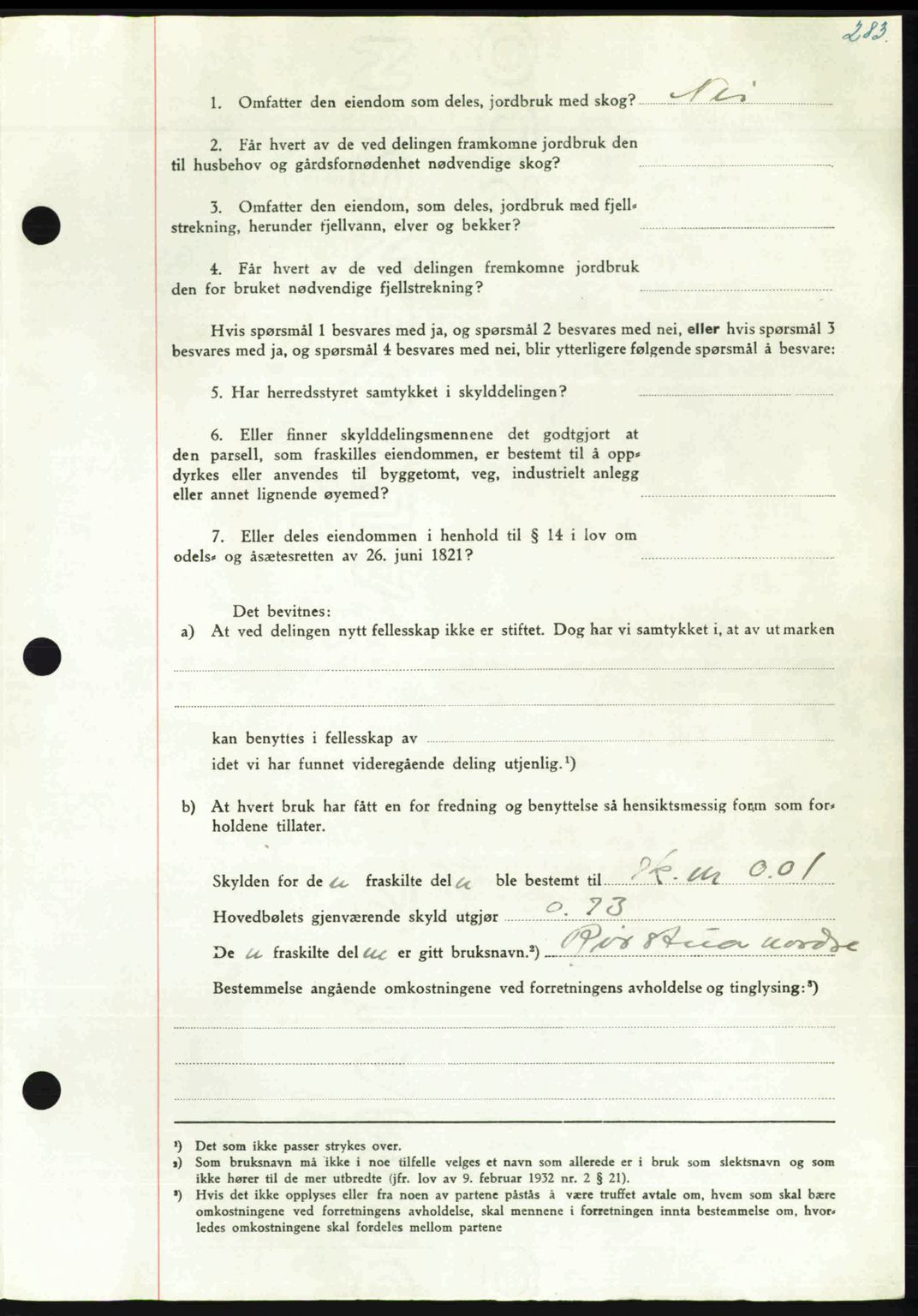 Nordmøre sorenskriveri, AV/SAT-A-4132/1/2/2Ca: Mortgage book no. A116, 1950-1950, Diary no: : 2911/1950