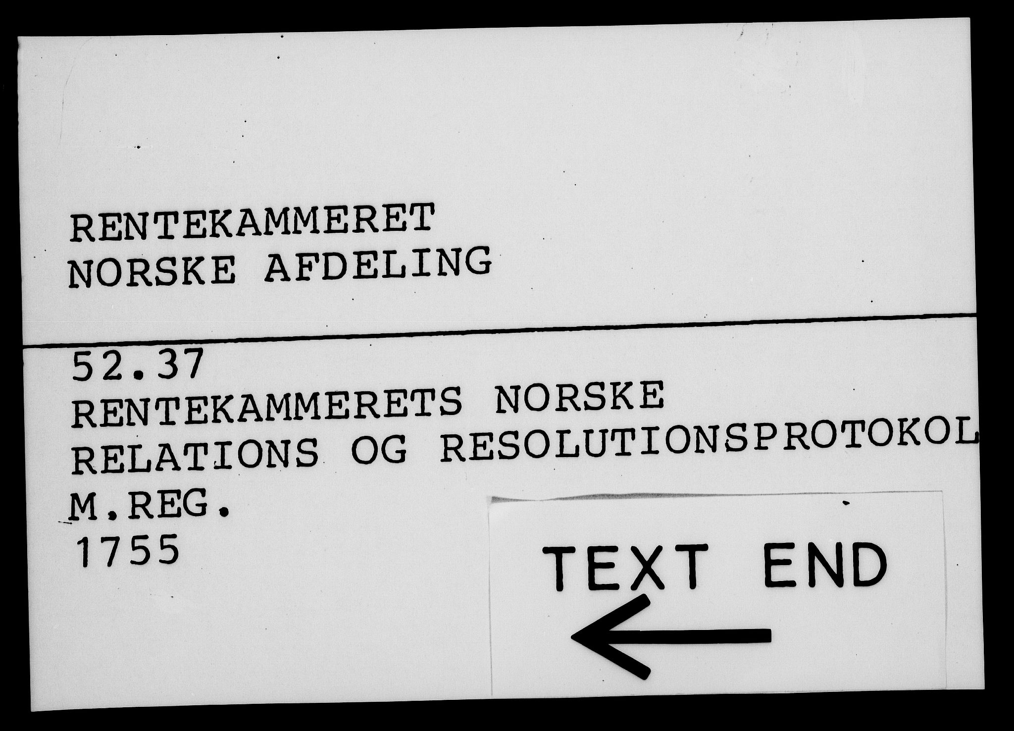 Rentekammeret, Kammerkanselliet, RA/EA-3111/G/Gf/Gfa/L0037: Norsk relasjons- og resolusjonsprotokoll (merket RK 52.37), 1755, p. 670