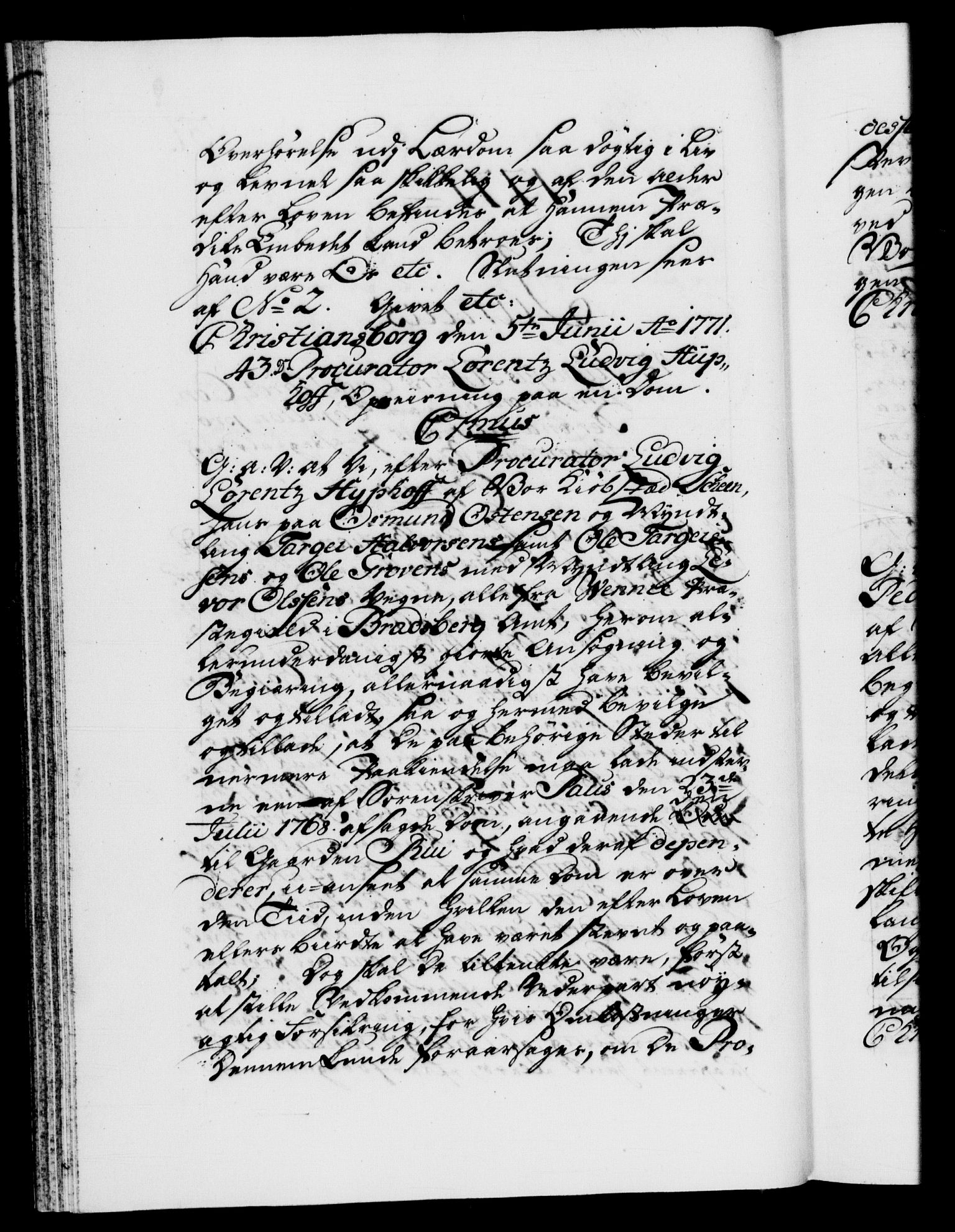 Danske Kanselli 1572-1799, AV/RA-EA-3023/F/Fc/Fca/Fcaa/L0045: Norske registre "Norske eller 3. dept.s åpne brev, 1771-1773, p. 37b