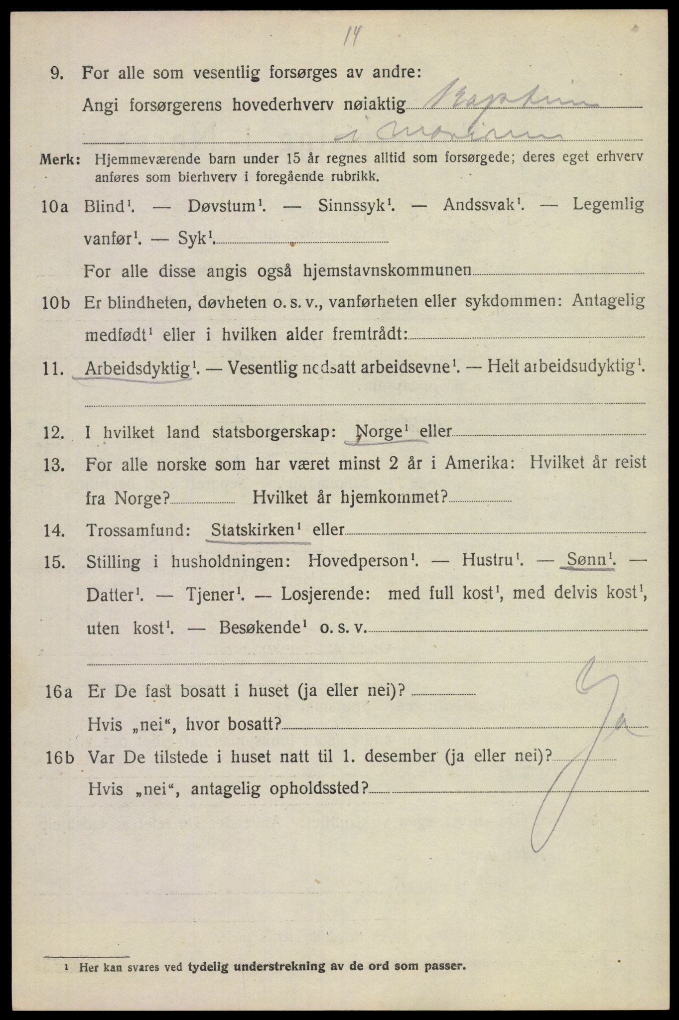 SAKO, 1920 census for Borre, 1920, p. 4935
