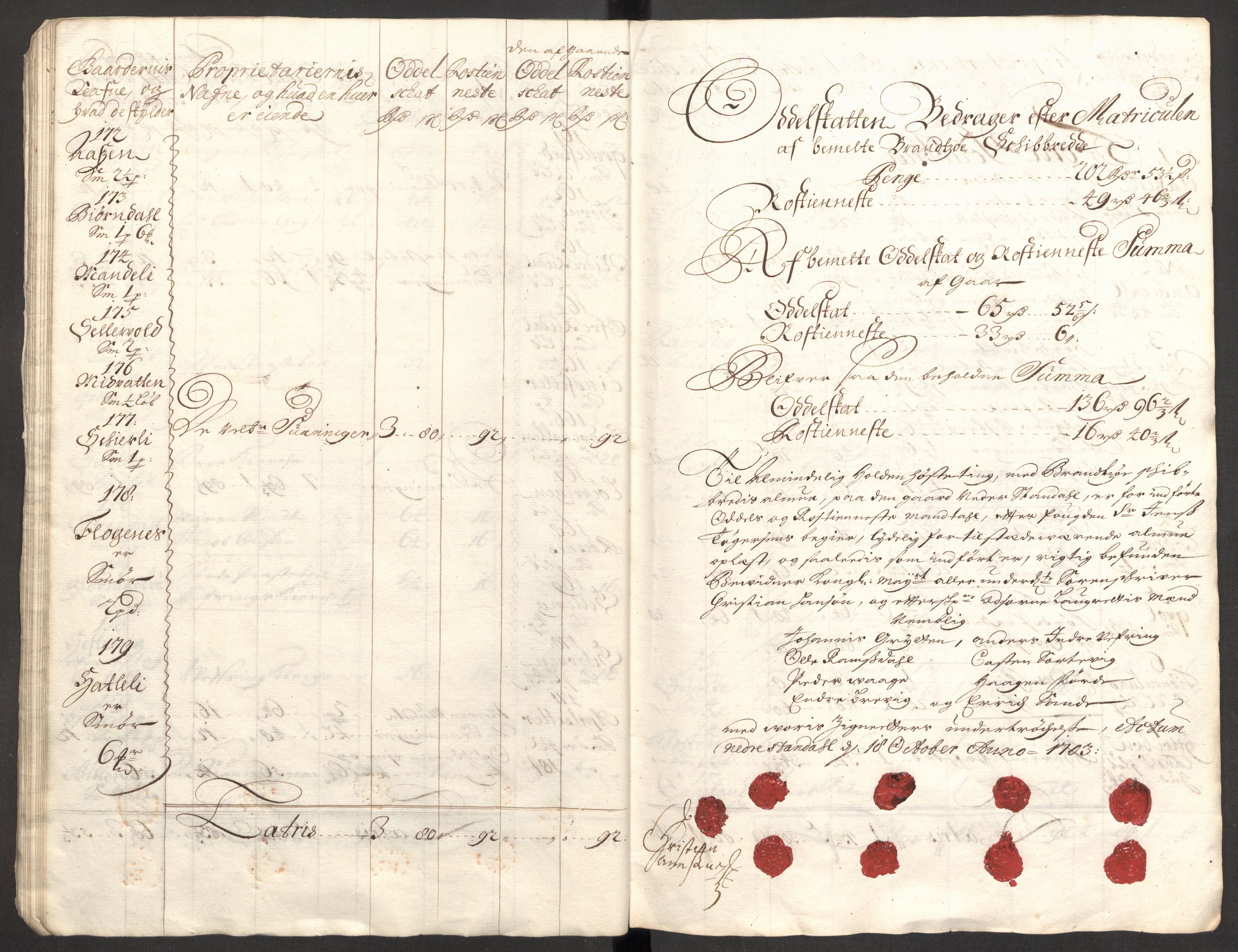 Rentekammeret inntil 1814, Reviderte regnskaper, Fogderegnskap, AV/RA-EA-4092/R53/L3427: Fogderegnskap Sunn- og Nordfjord, 1703, p. 40