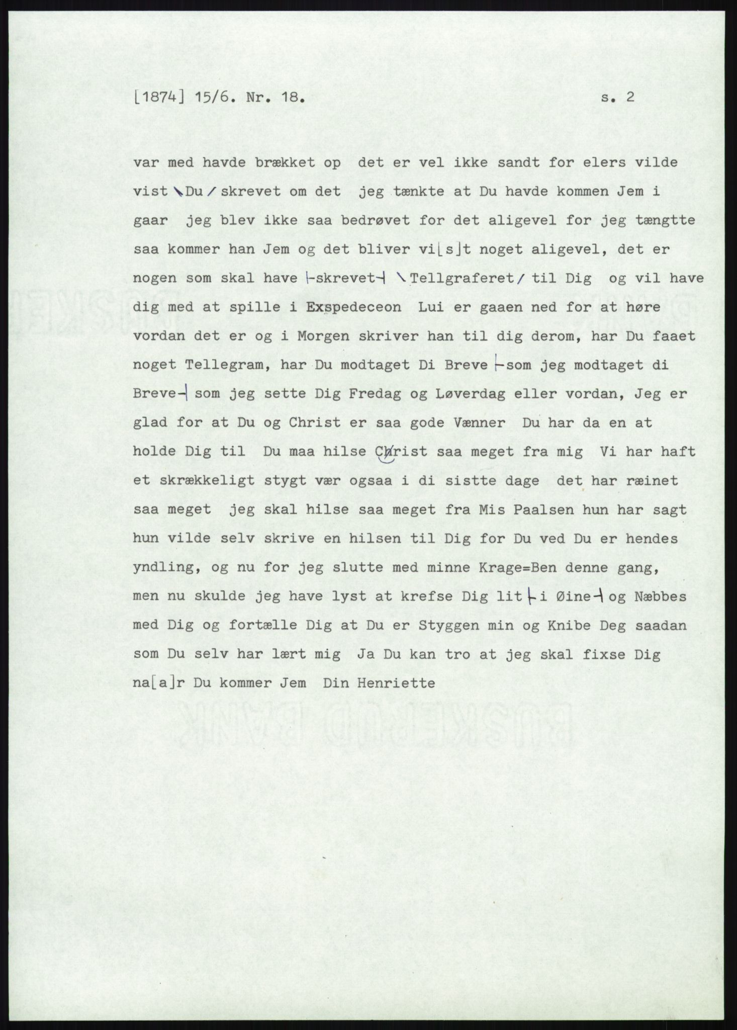 Samlinger til kildeutgivelse, Amerikabrevene, AV/RA-EA-4057/F/L0008: Innlån fra Hedmark: Gamkind - Semmingsen, 1838-1914, p. 213