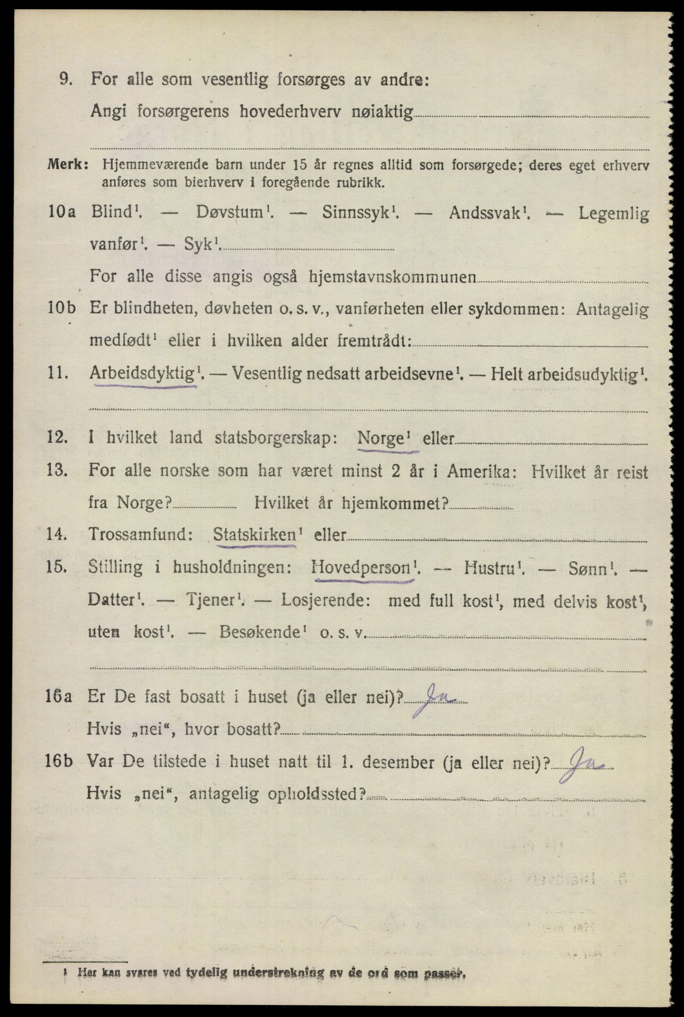 SAO, 1920 census for Asker, 1920, p. 11695