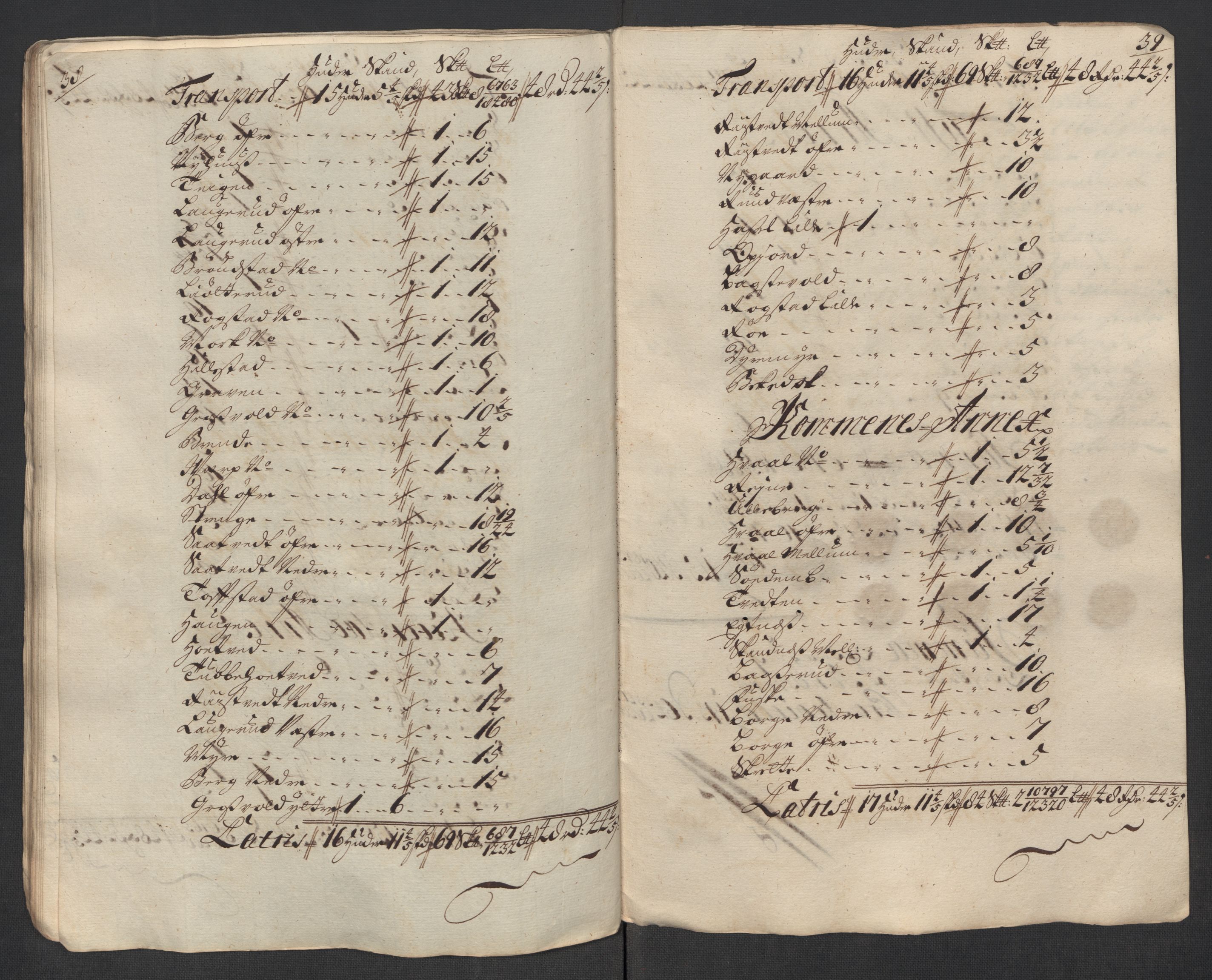 Rentekammeret inntil 1814, Reviderte regnskaper, Fogderegnskap, RA/EA-4092/R24/L1594: Fogderegnskap Numedal og Sandsvær, 1718, p. 350