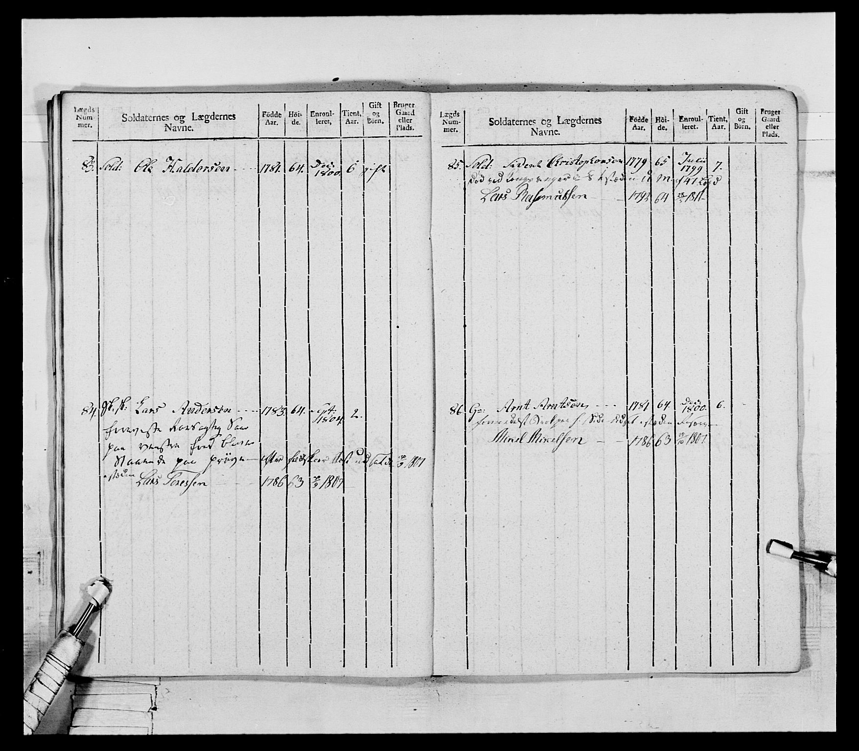 Generalitets- og kommissariatskollegiet, Det kongelige norske kommissariatskollegium, AV/RA-EA-5420/E/Eh/L0075b: 1. Trondheimske nasjonale infanteriregiment, 1807, p. 169