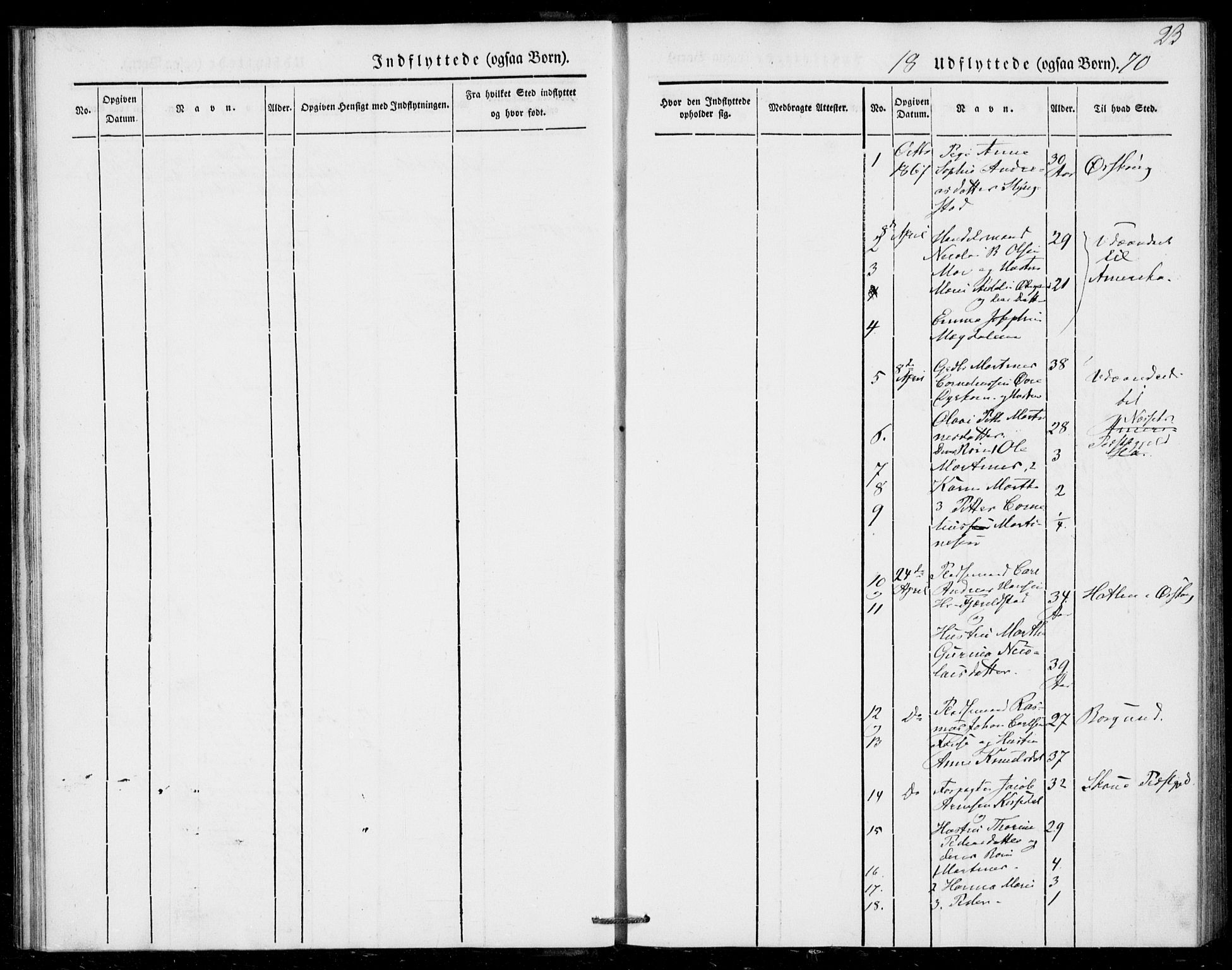 Ministerialprotokoller, klokkerbøker og fødselsregistre - Møre og Romsdal, AV/SAT-A-1454/520/L0279: Parish register (official) no. 520A08, 1844-1881, p. 23