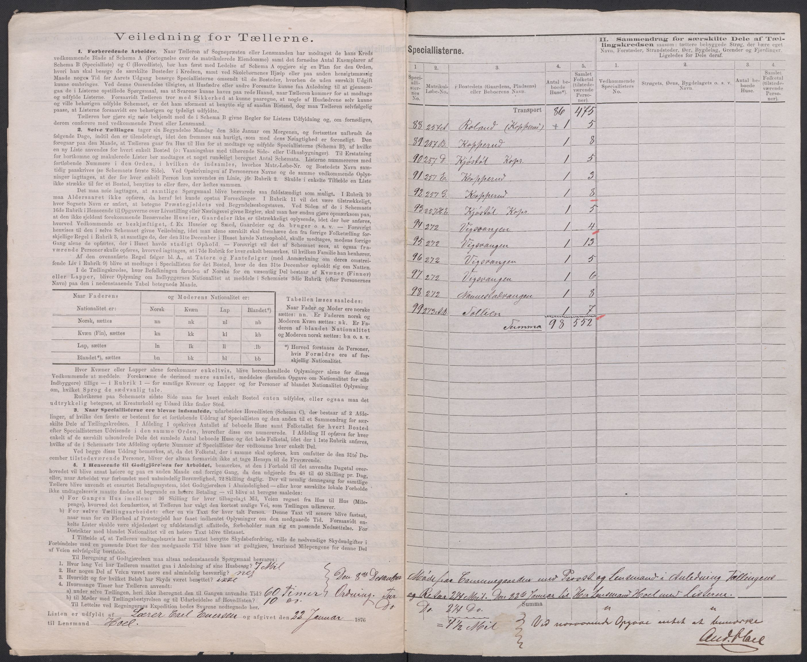 RA, 1875 census for 0238P Nannestad, 1875, p. 34