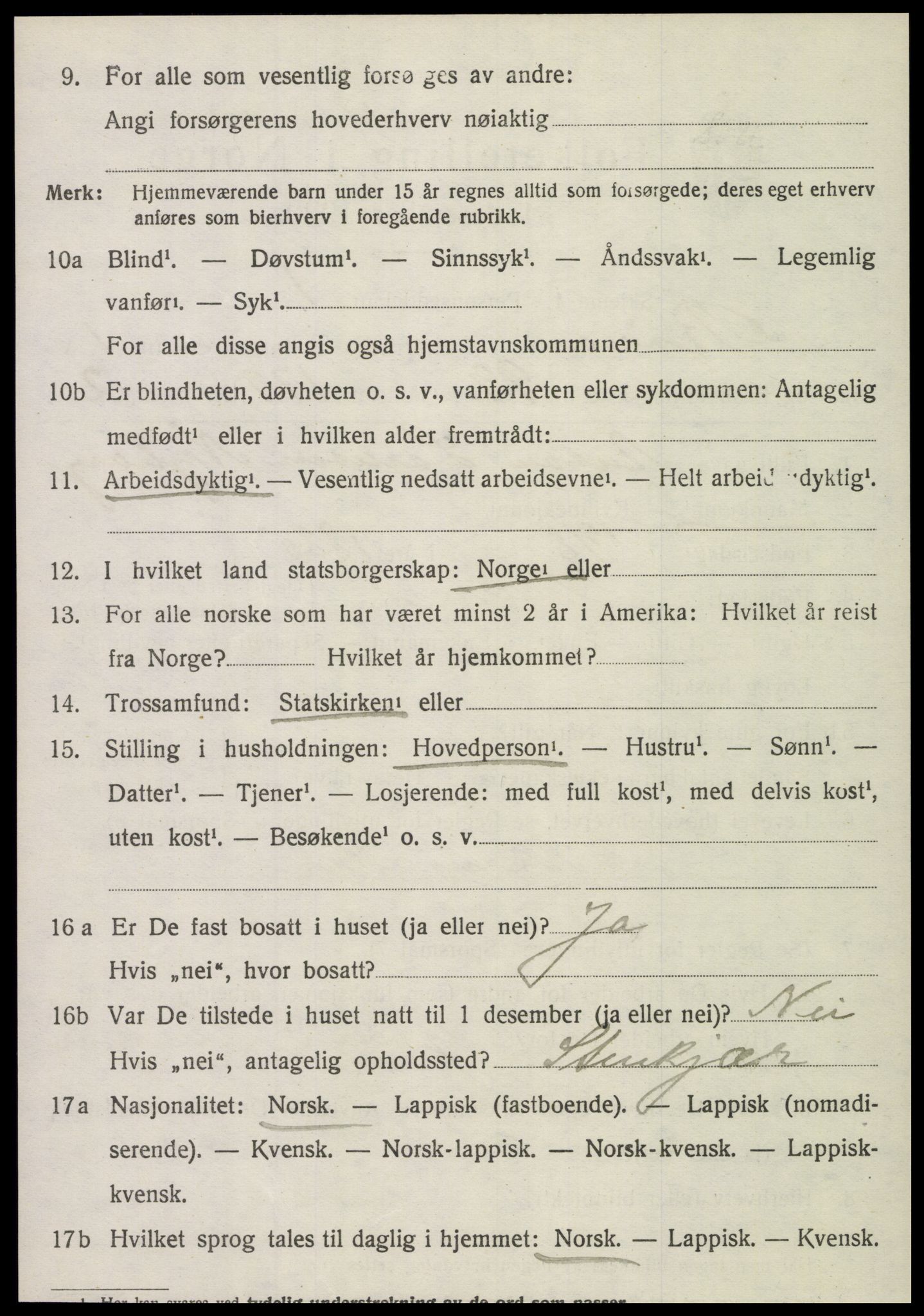 SAT, 1920 census for Røra, 1920, p. 1472