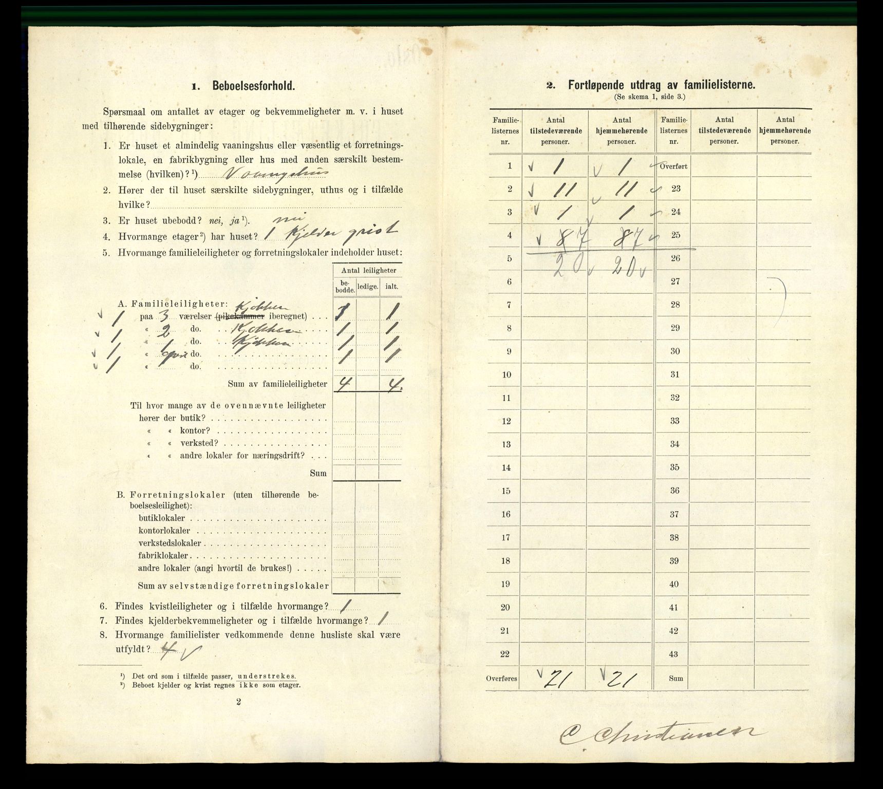 RA, 1910 census for Kristiania, 1910, p. 5794