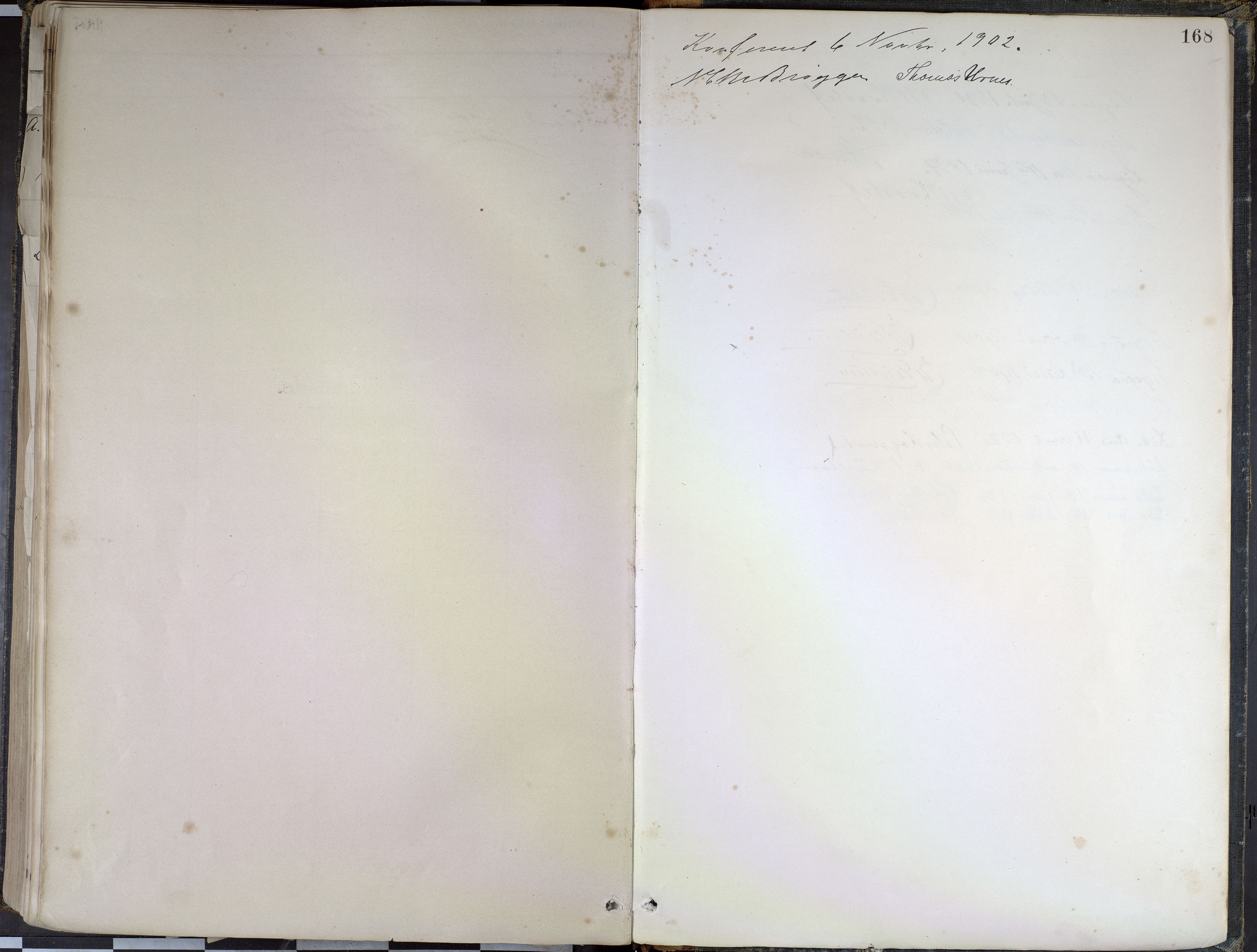 Hafslo sokneprestembete, SAB/A-80301/H/Haa/Haad/L0001: Parish register (official) no. D 1, 1886-1934, p. 168