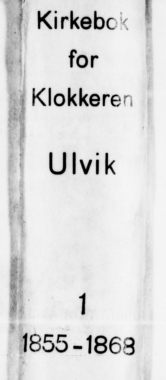Ulvik sokneprestembete, SAB/A-78801/H/Hab: Parish register (copy) no. A 1, 1855-1868