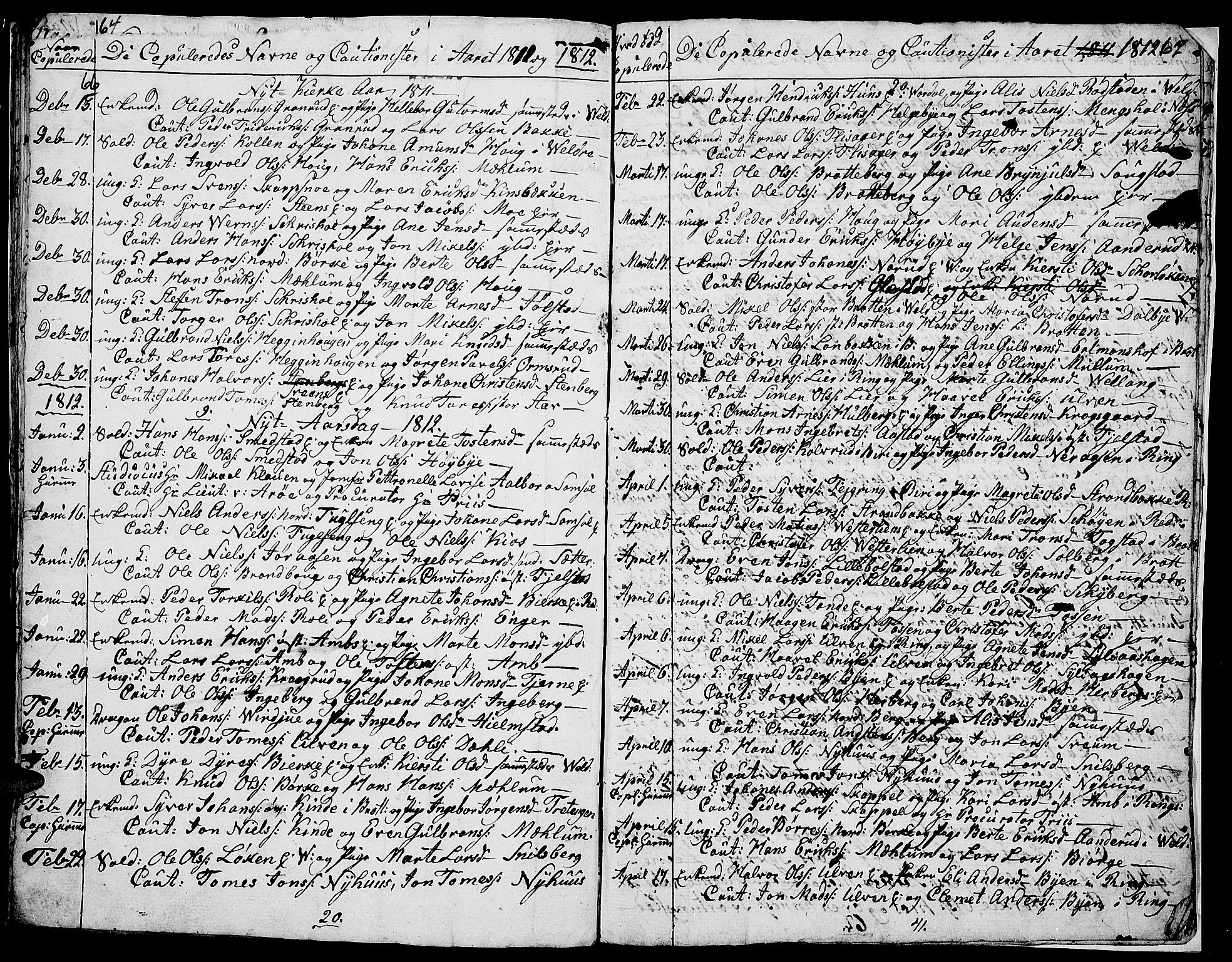 Ringsaker prestekontor, AV/SAH-PREST-014/I/Ia/L0005/0009: Parish register draft no. 5.9, 1811-1814, p. 66-67