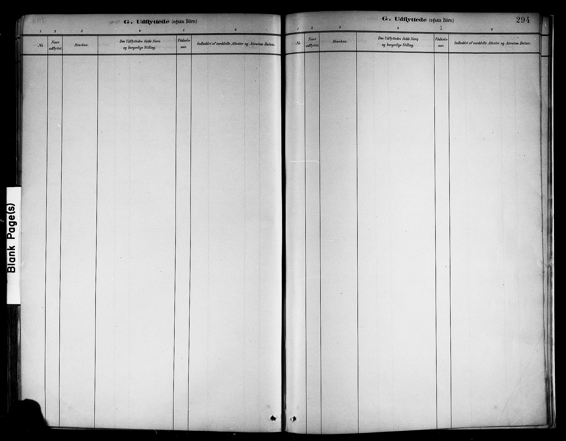 Kvam sokneprestembete, SAB/A-76201/H/Hab: Parish register (copy) no. B 3, 1884-1916, p. 294