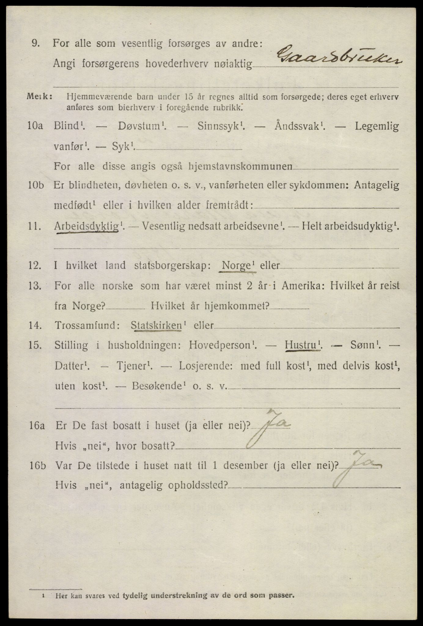 SAKO, 1920 census for Andebu, 1920, p. 3835