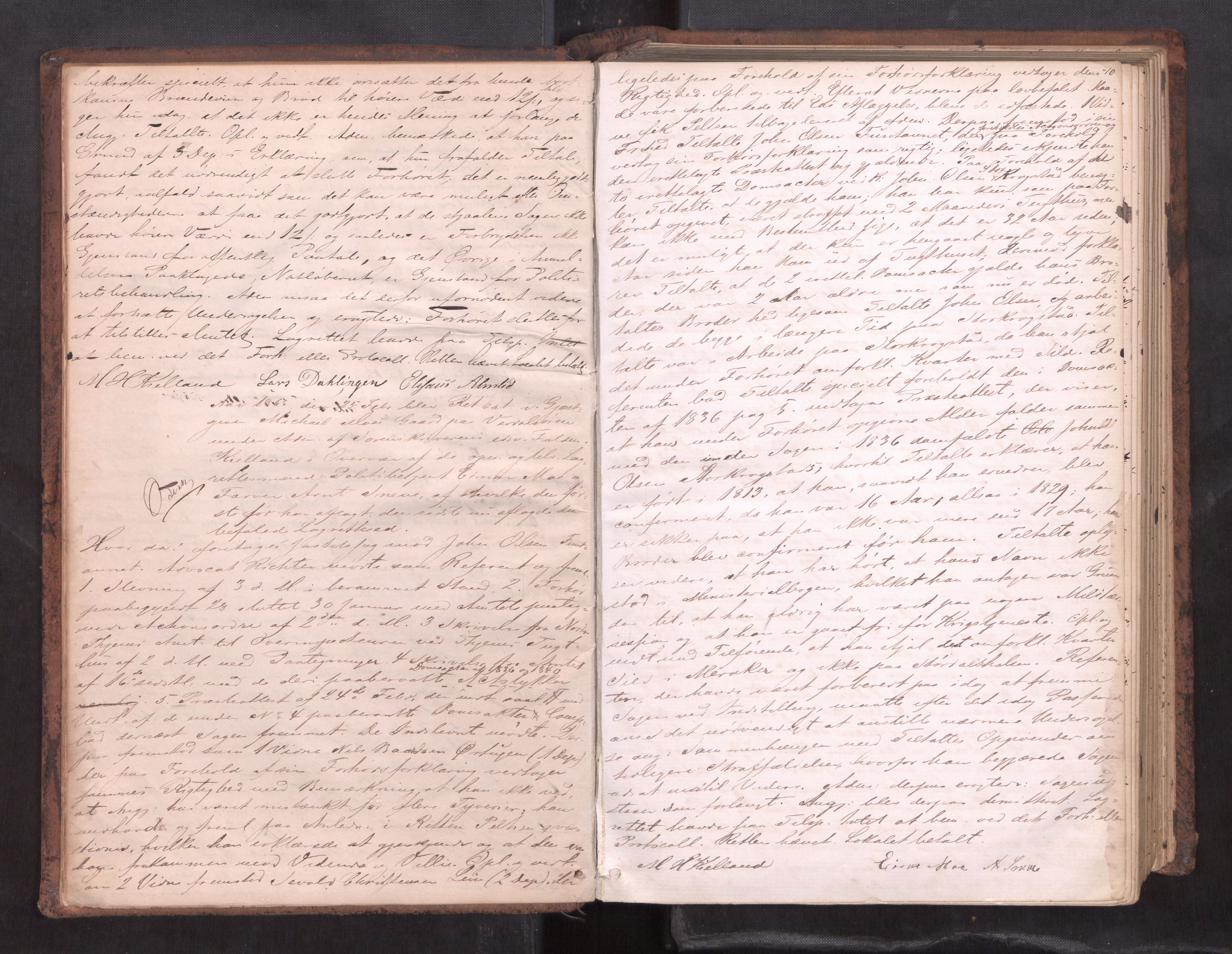 Stjør- og Verdal sorenskriveri, AV/SAT-A-4167/1/1/1B/L0019: Ekstrarettsprotokoll, 1864-1877, p. 9b-10a