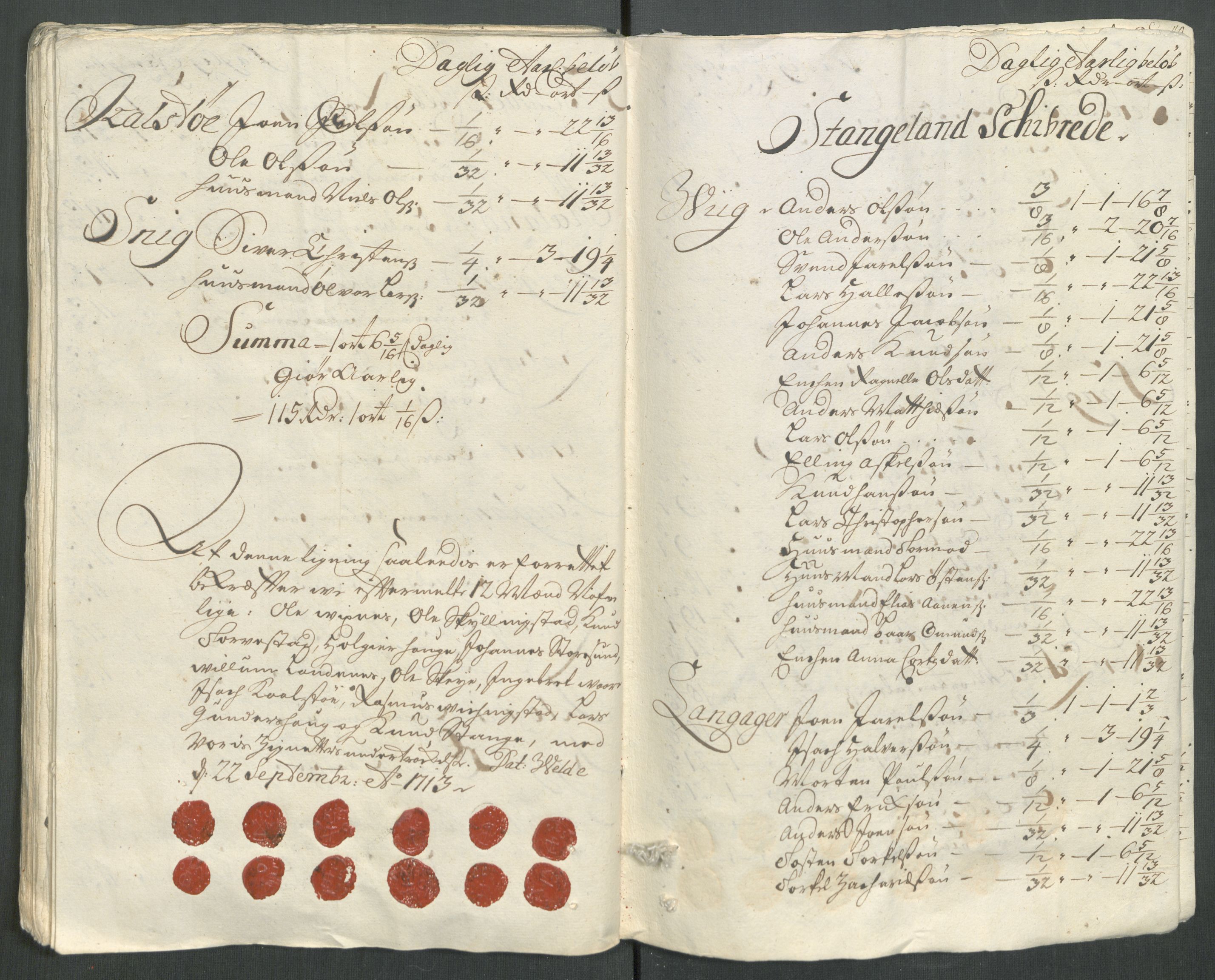 Rentekammeret inntil 1814, Reviderte regnskaper, Fogderegnskap, RA/EA-4092/R47/L2866: Fogderegnskap Ryfylke, 1713, p. 166