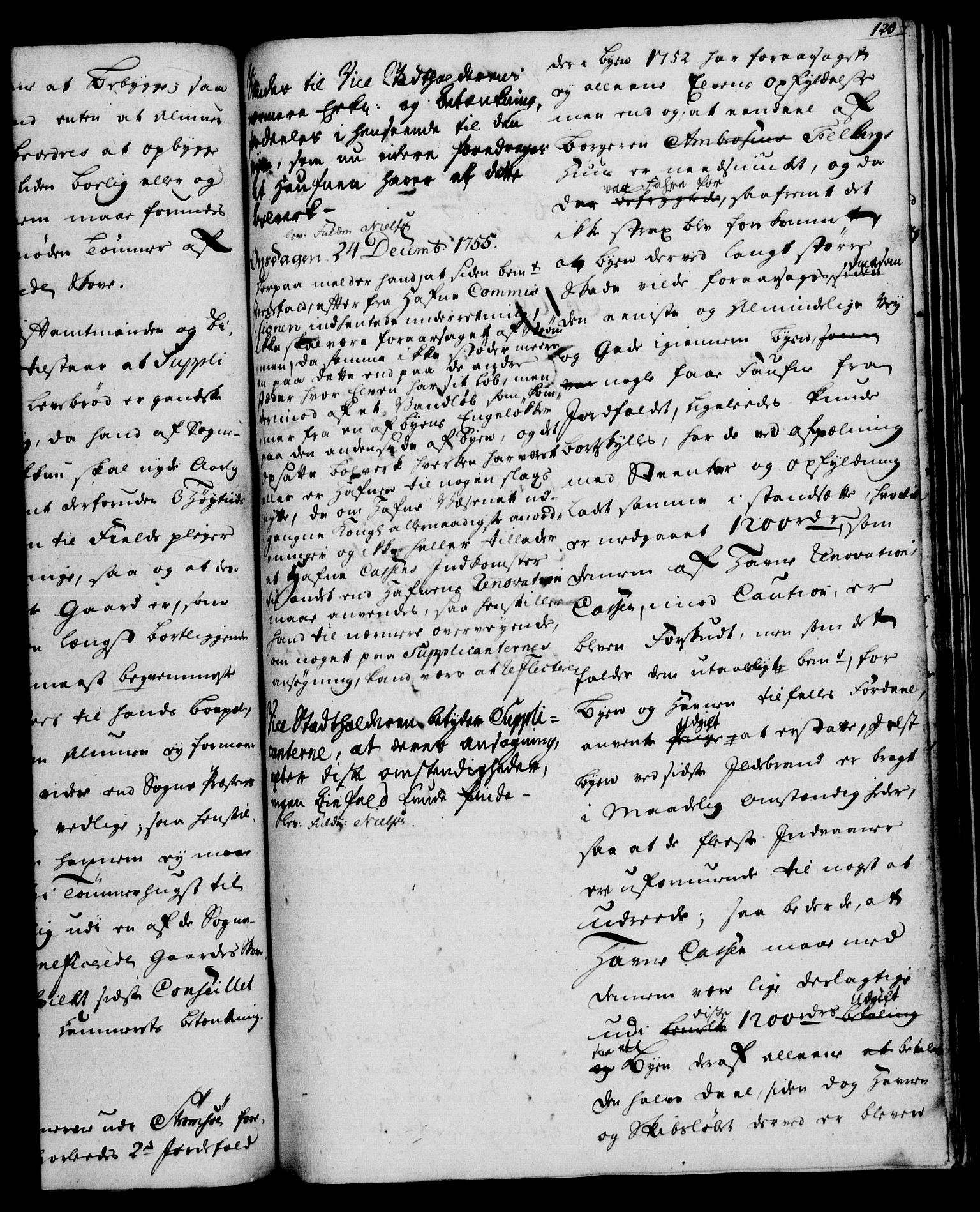 Rentekammeret, Kammerkanselliet, AV/RA-EA-3111/G/Gh/Gha/L0033: Norsk ekstraktmemorialprotokoll (merket RK 53.78), 1755-1756, p. 120