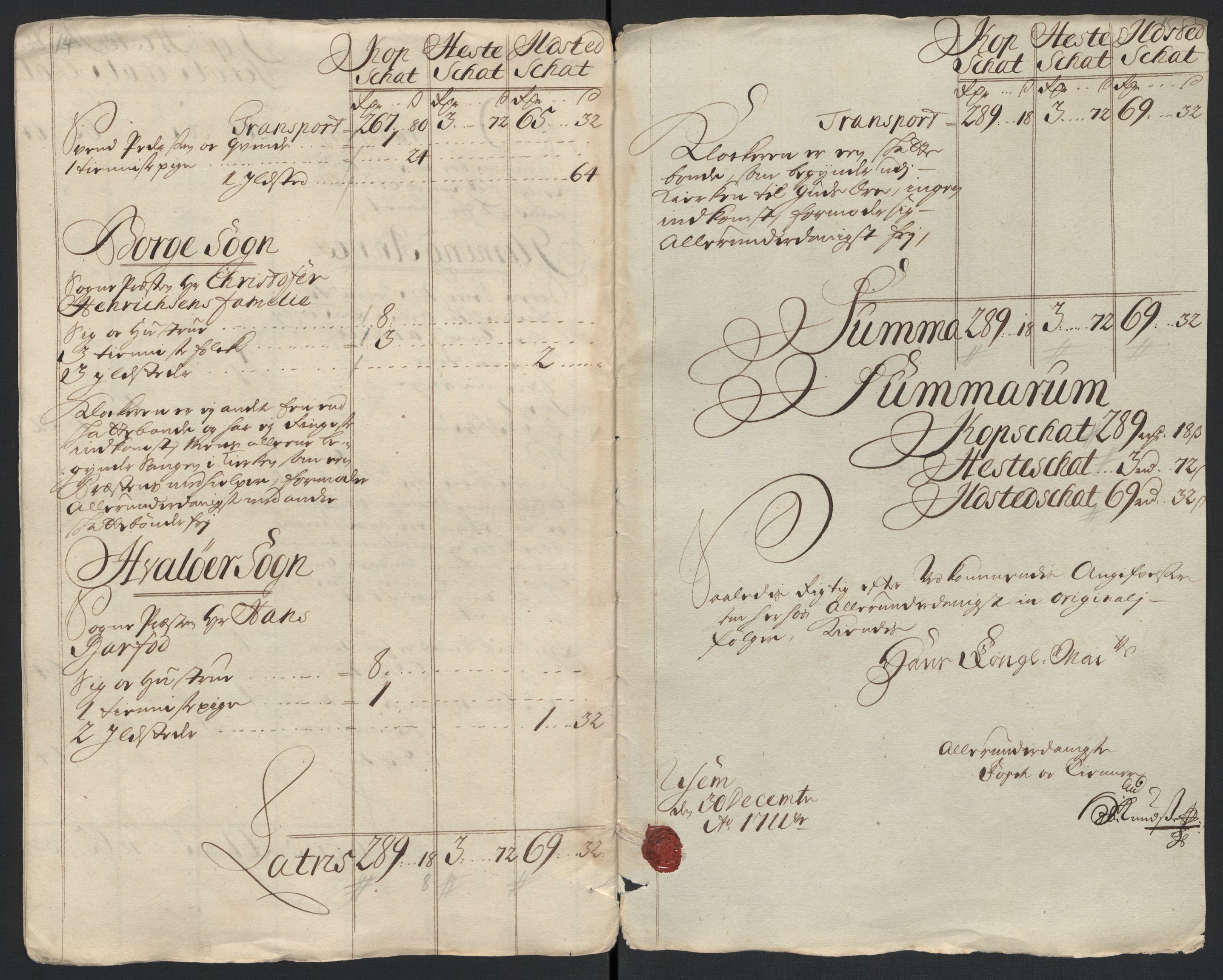 Rentekammeret inntil 1814, Reviderte regnskaper, Fogderegnskap, AV/RA-EA-4092/R04/L0136: Fogderegnskap Moss, Onsøy, Tune, Veme og Åbygge, 1711, p. 68