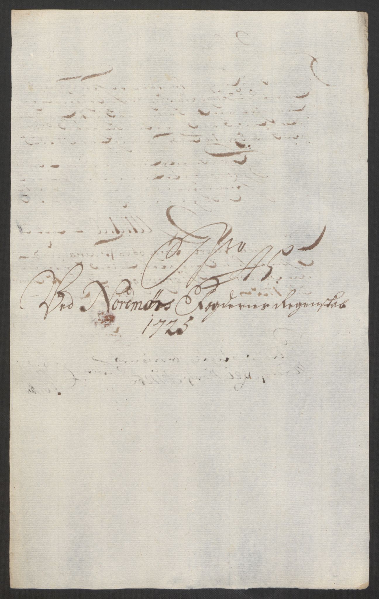 Rentekammeret inntil 1814, Reviderte regnskaper, Fogderegnskap, AV/RA-EA-4092/R56/L3758: Fogderegnskap Nordmøre, 1725, p. 287