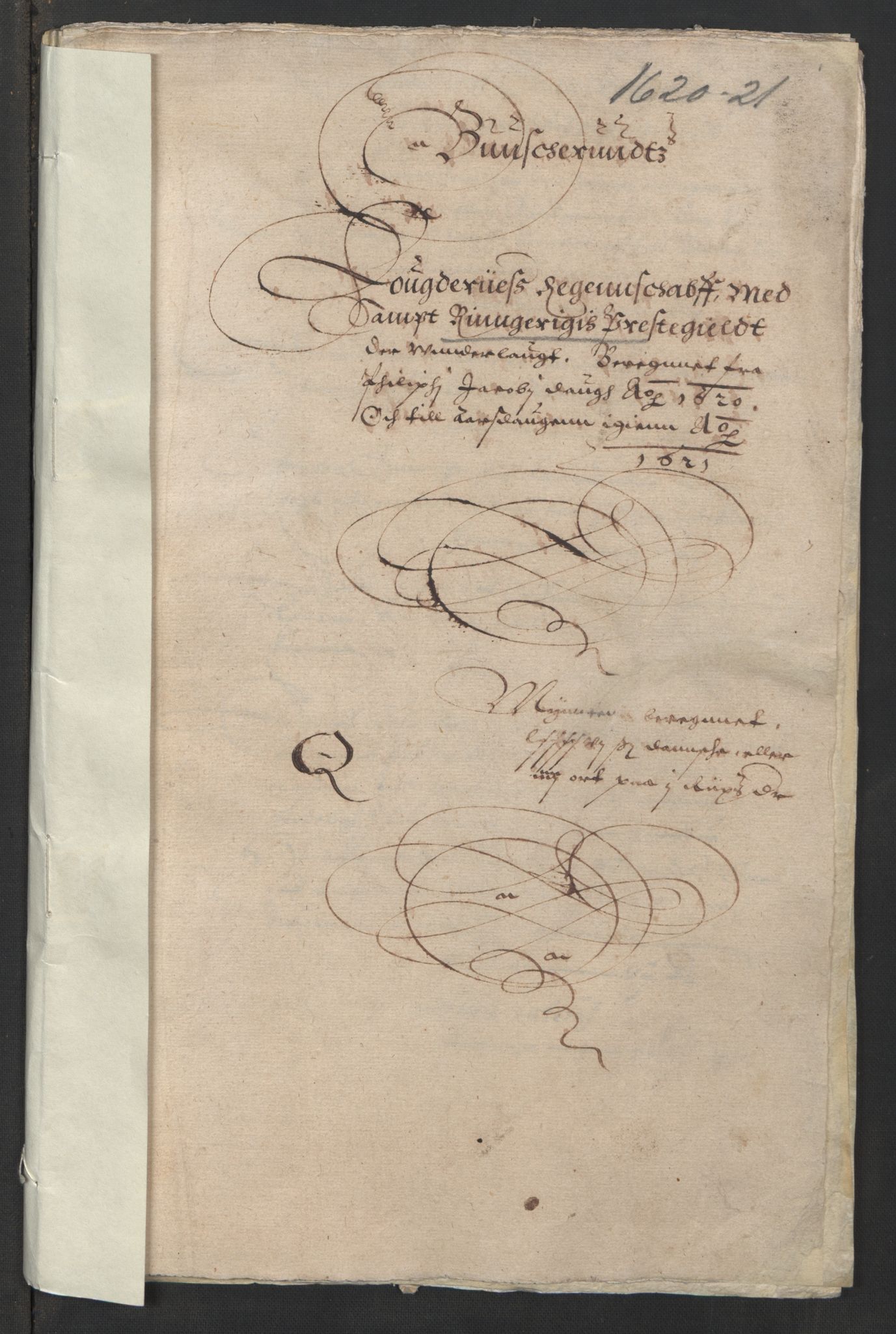 Rentekammeret inntil 1814, Reviderte regnskaper, Lensregnskaper, RA/EA-5023/R/Rb/Rba/L0054: Akershus len, 1620-1621