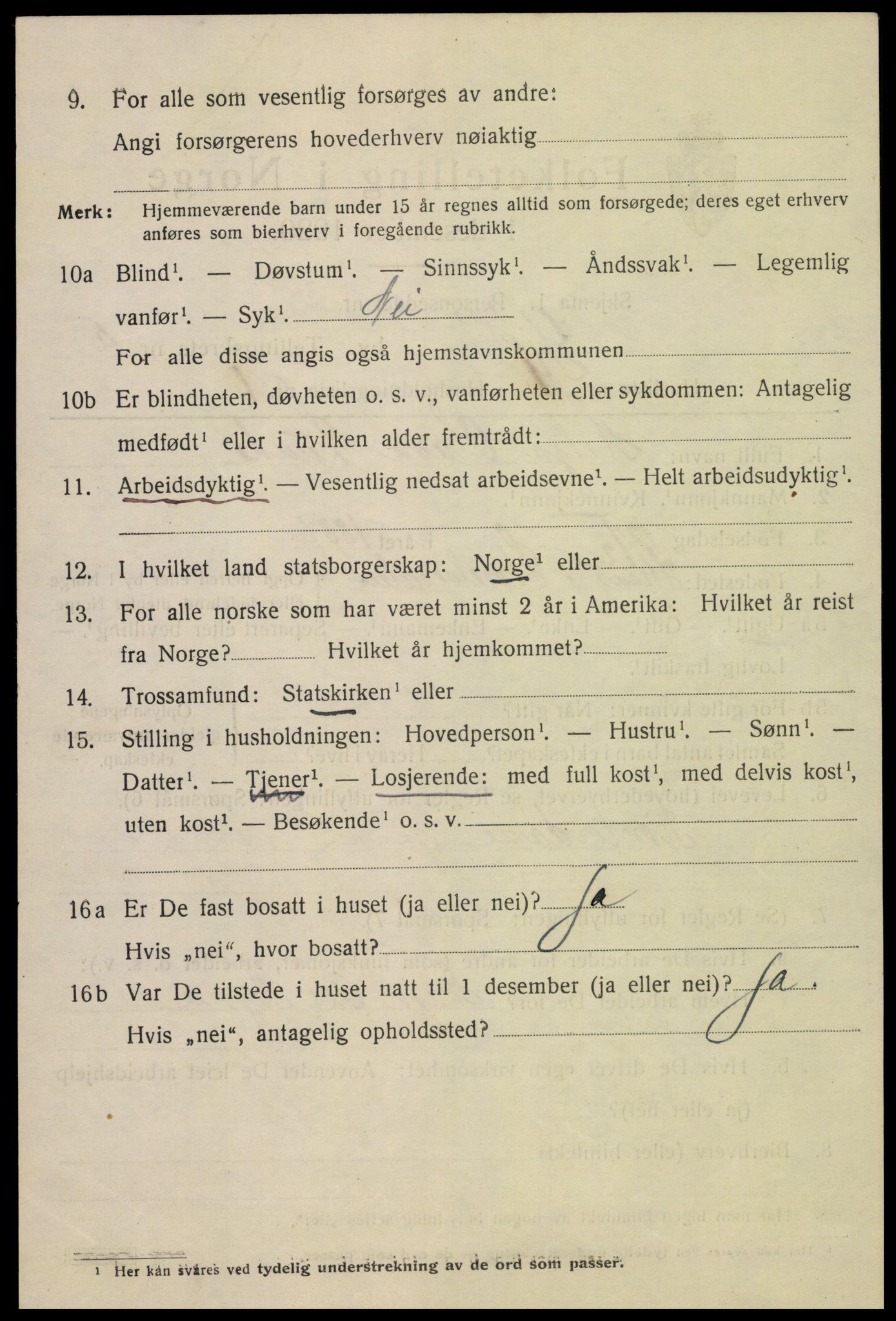 SAH, 1920 census for Gjøvik, 1920, p. 10003