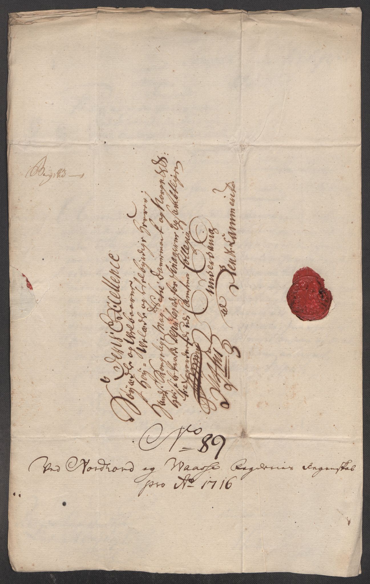 Rentekammeret inntil 1814, Reviderte regnskaper, Fogderegnskap, AV/RA-EA-4092/R51/L3199: Fogderegnskap Nordhordland og Voss, 1716, p. 322