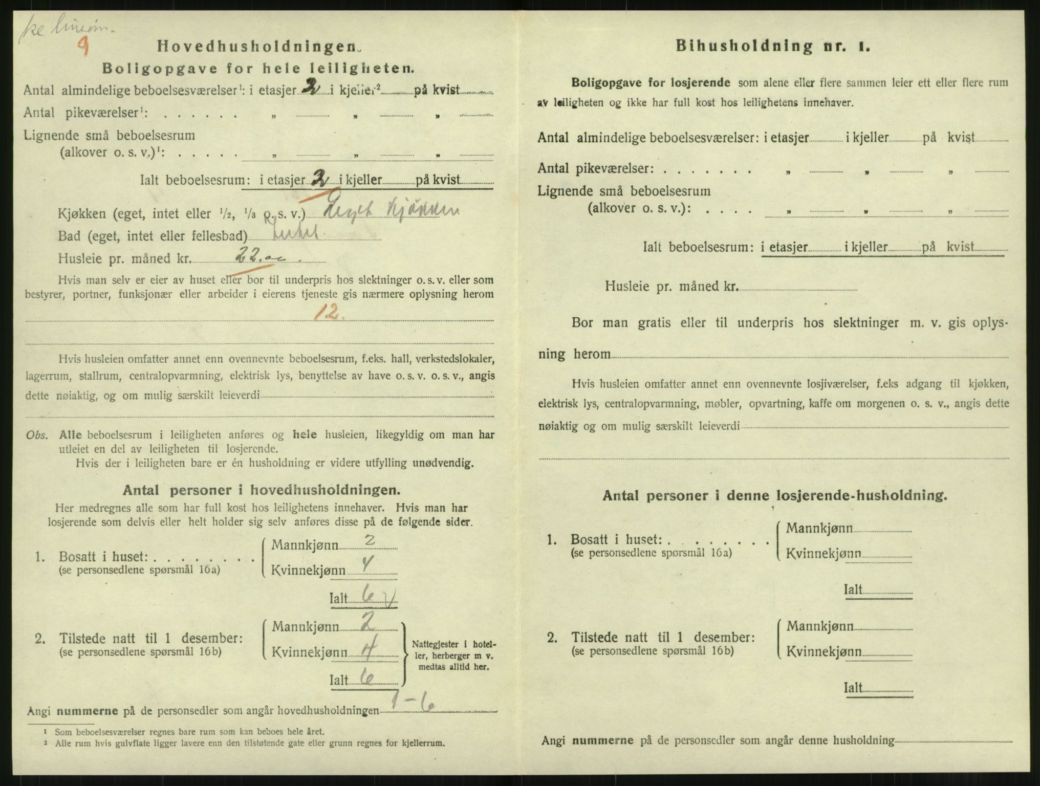 SAT, 1920 census for Levanger town, 1920, p. 1205