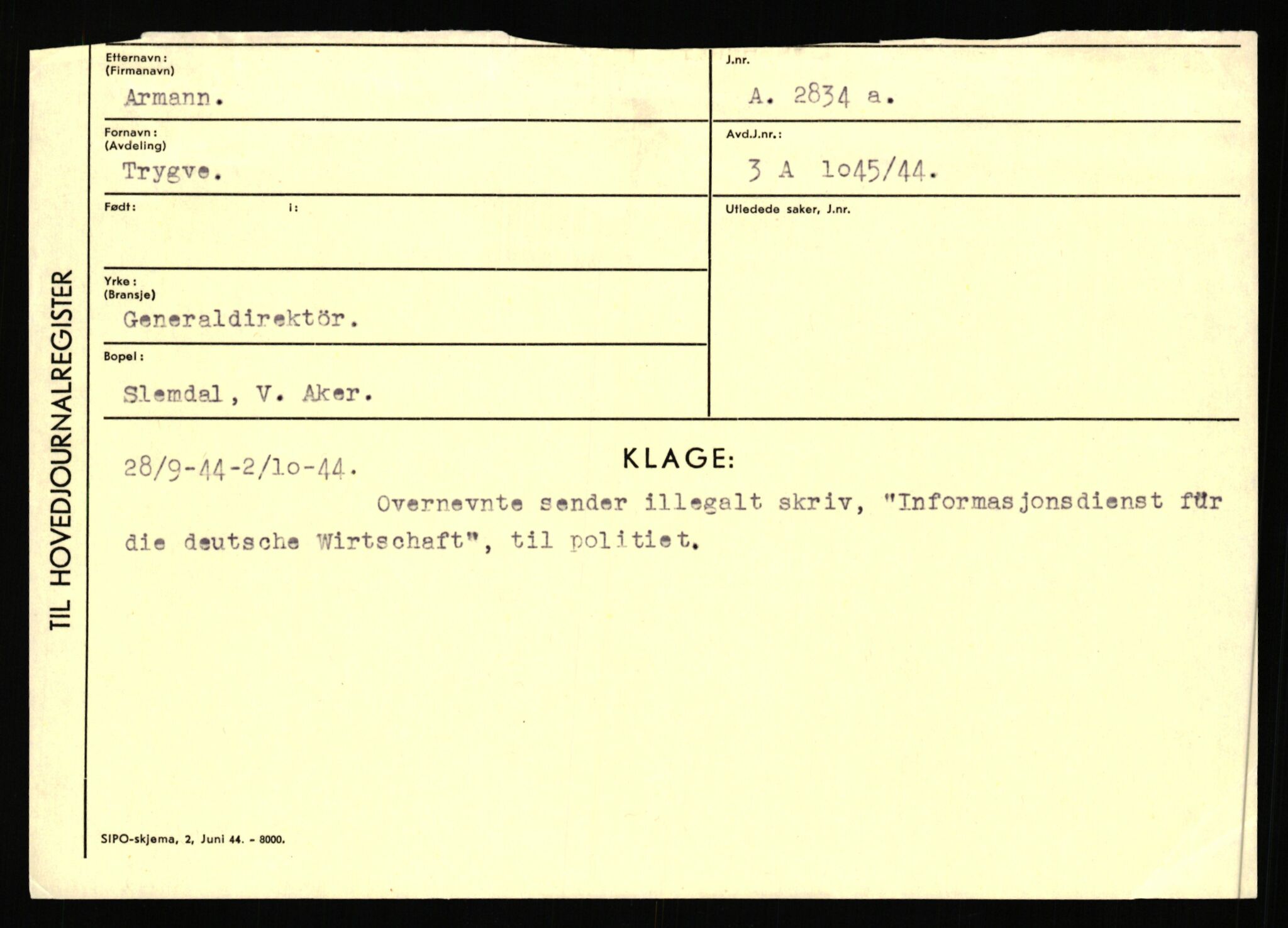 Statspolitiet - Hovedkontoret / Osloavdelingen, AV/RA-S-1329/C/Ca/L0001: Aabakken - Armann, 1943-1945, p. 5332