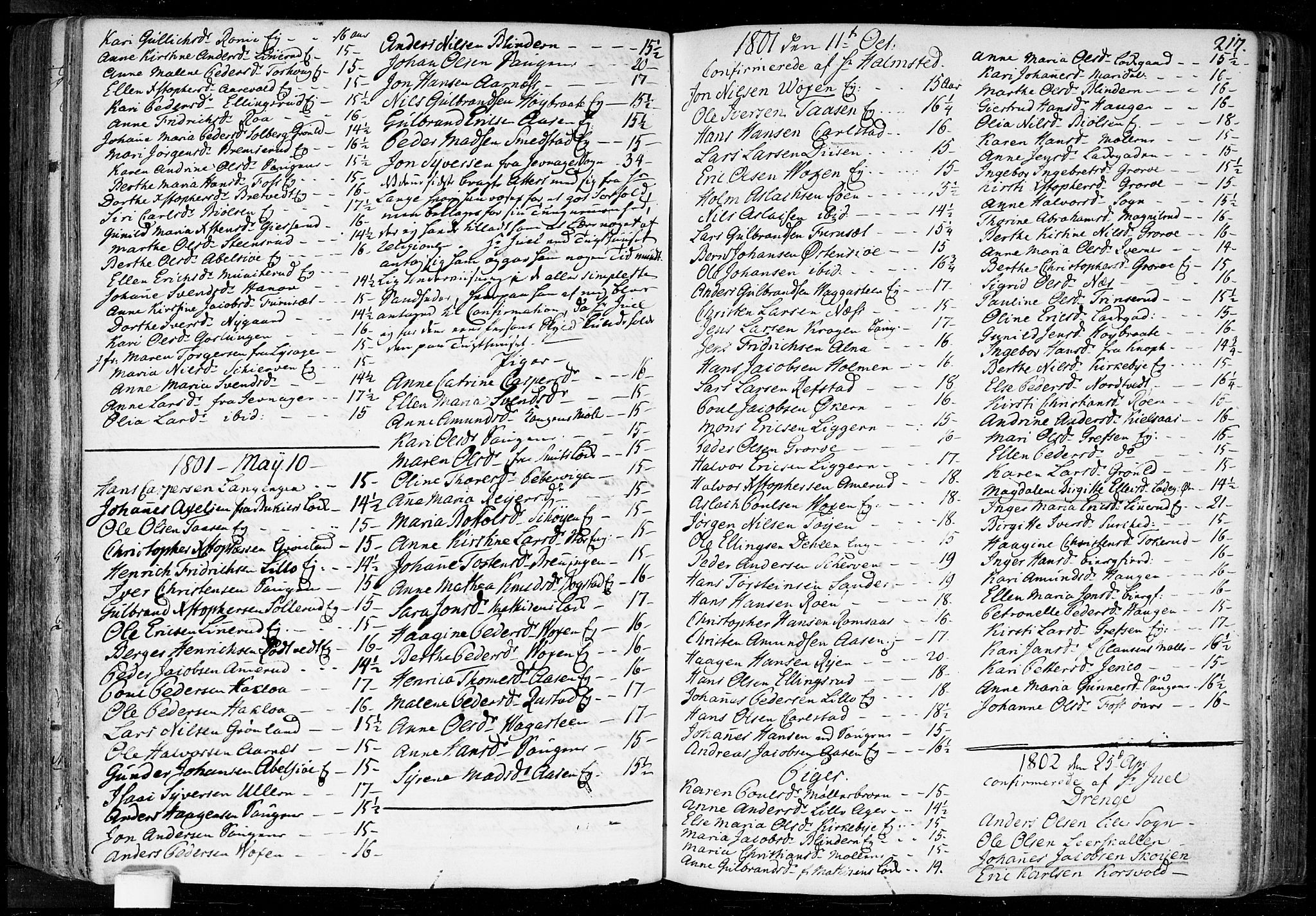 Aker prestekontor kirkebøker, SAO/A-10861/F/L0010: Parish register (official) no. 10, 1786-1809, p. 217