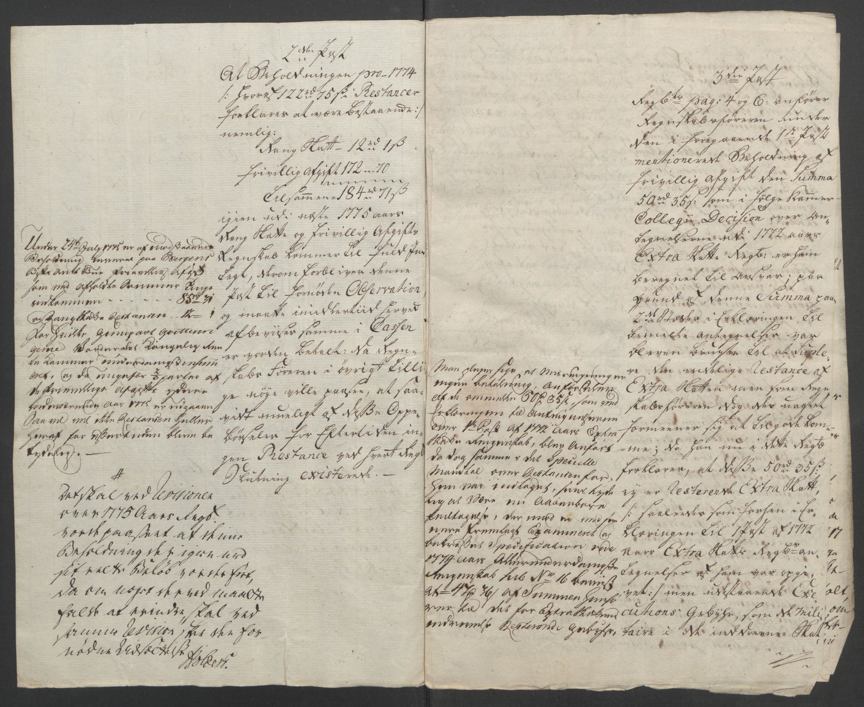 Rentekammeret inntil 1814, Reviderte regnskaper, Fogderegnskap, RA/EA-4092/R47/L2972: Ekstraskatten Ryfylke, 1762-1780, p. 501