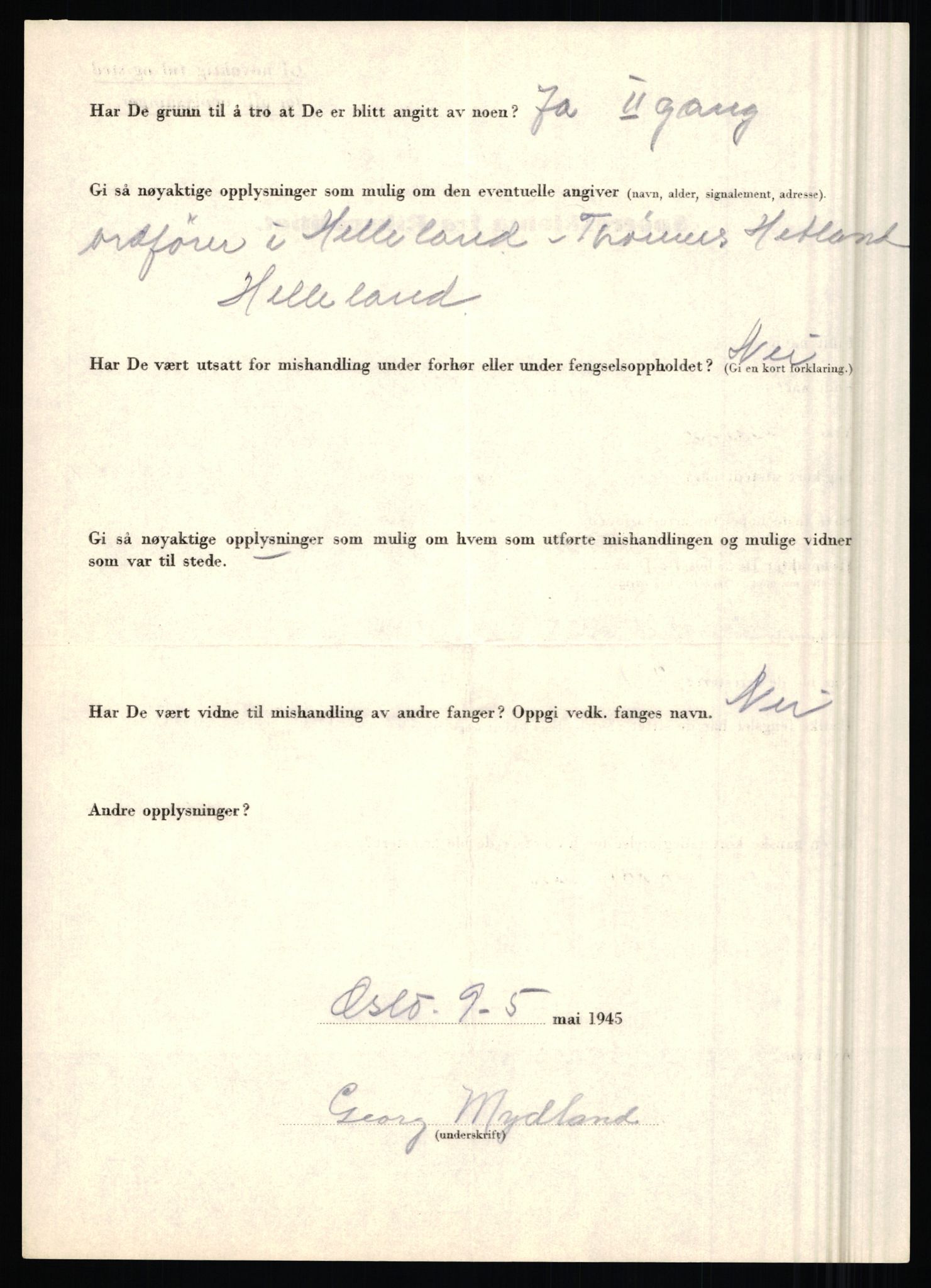 Rikspolitisjefen, AV/RA-S-1560/L/L0012: Mogensen, Øivind - Noraas, Lars, 1940-1945, p. 175