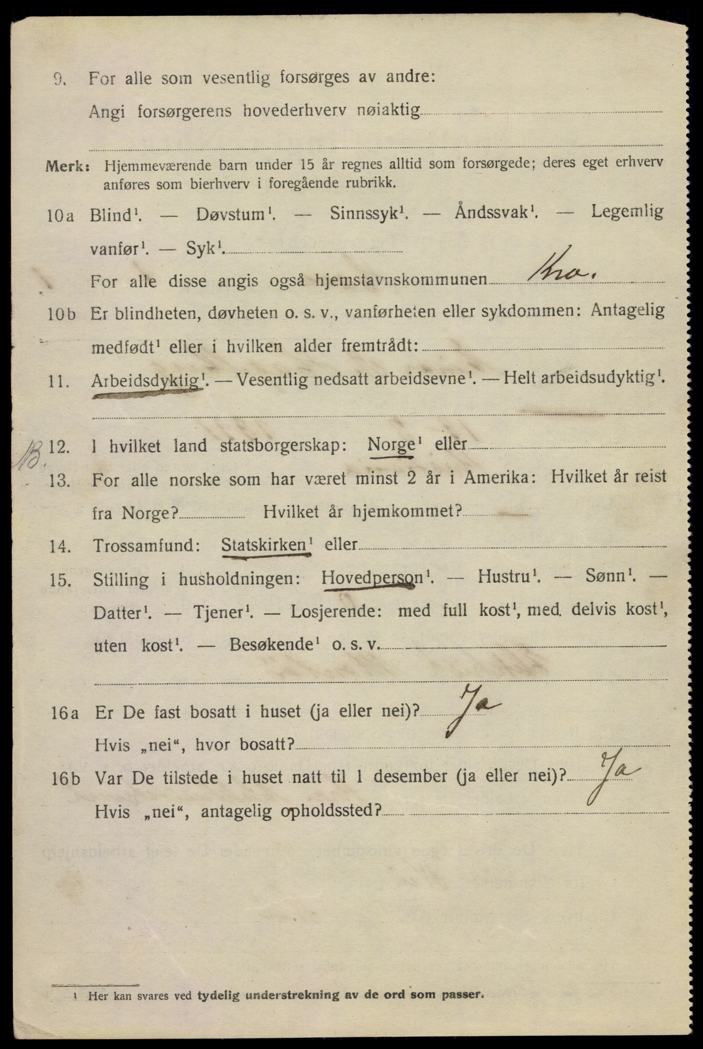 SAO, 1920 census for Kristiania, 1920, p. 273908