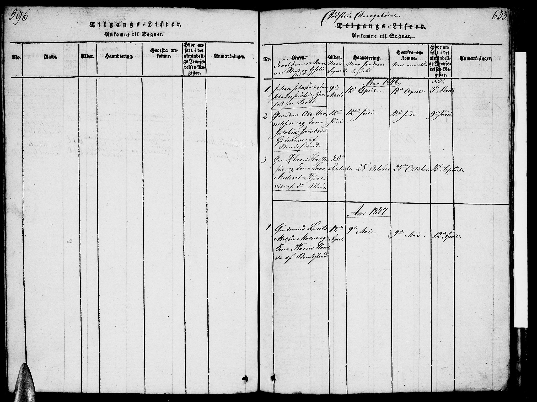 Ministerialprotokoller, klokkerbøker og fødselsregistre - Nordland, AV/SAT-A-1459/812/L0186: Parish register (copy) no. 812C04, 1820-1849, p. 632-633