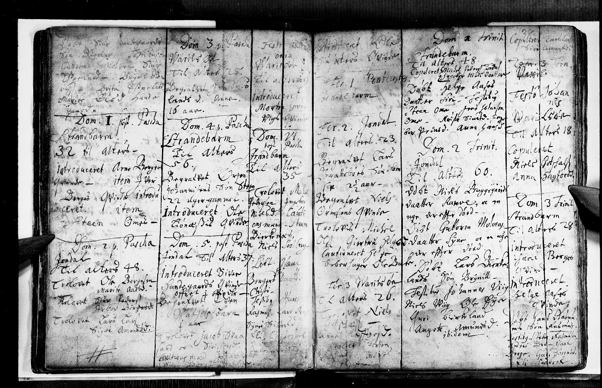 Strandebarm sokneprestembete, AV/SAB-A-78401/H/Haa: Parish register (official) no. A 1, 1670-1726, p. 37