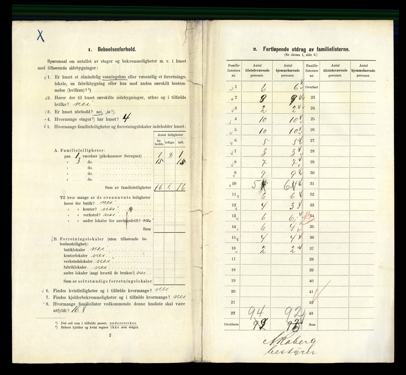 RA, 1910 census for Kristiania, 1910, p. 66454